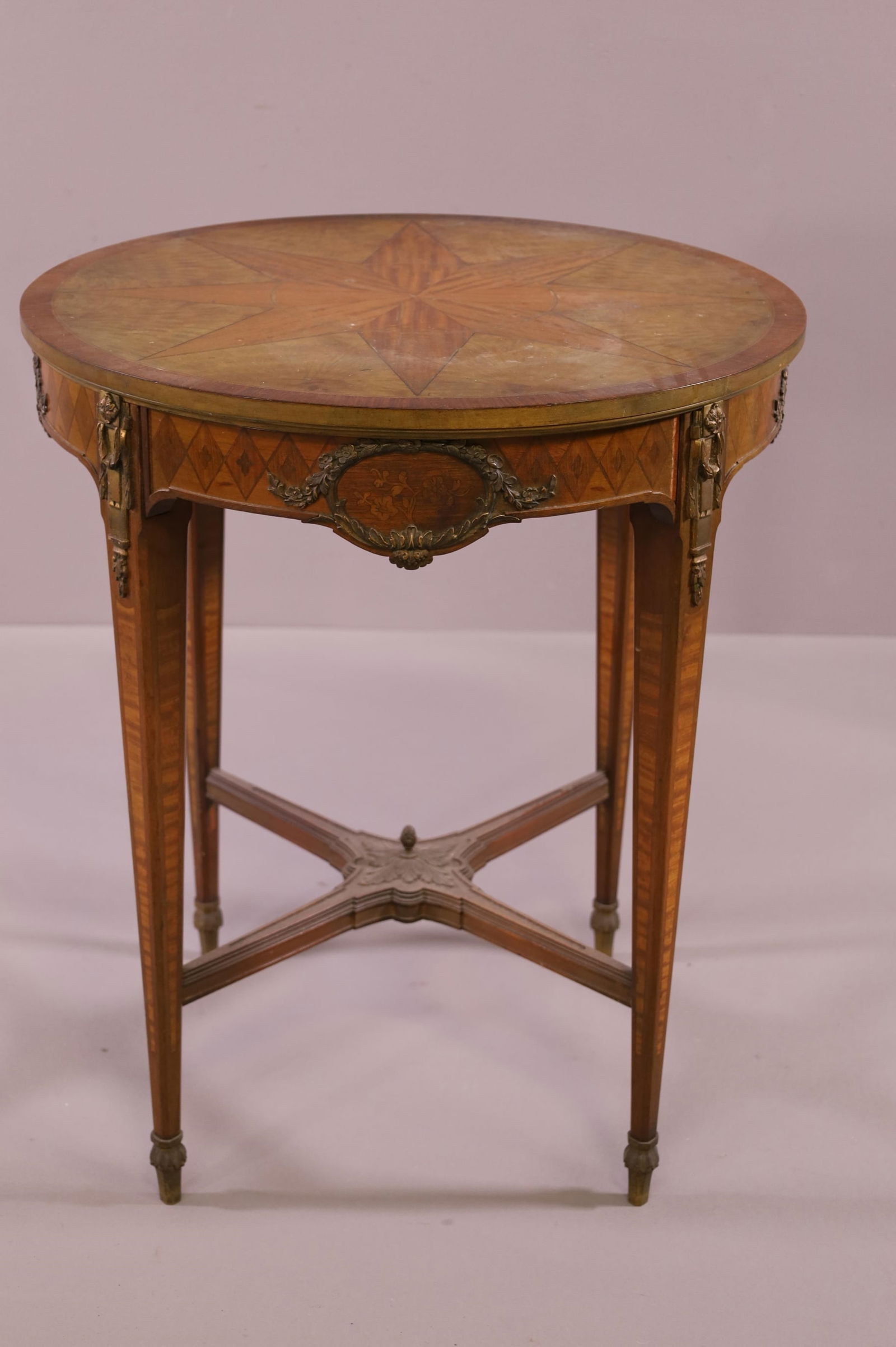 INLAID FRENCH SIDE TABLE (1 of 3)