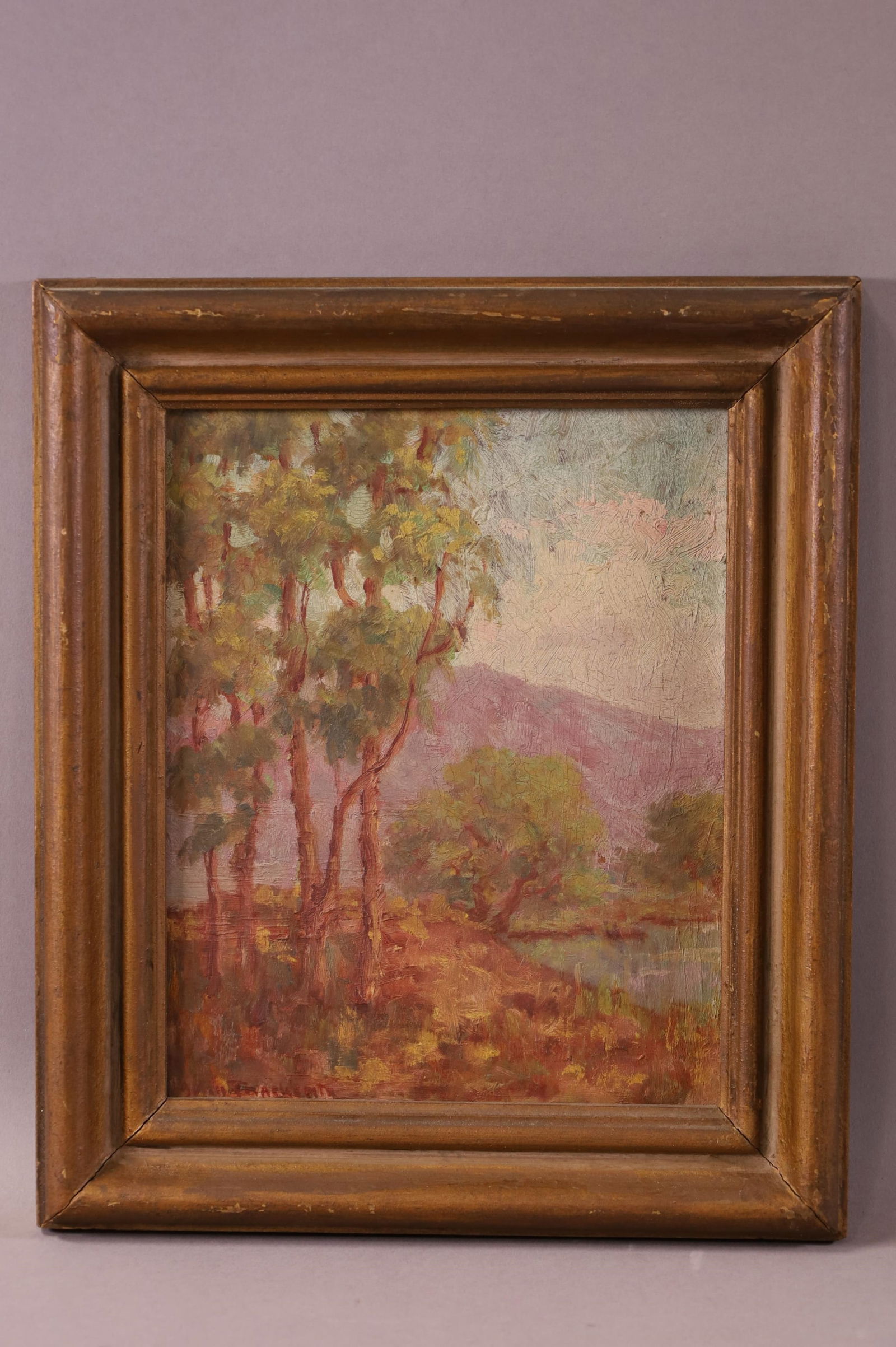 JOHN THACKENTO CALIFORNIA LANDSCAPE PAINTING (1 of 3)