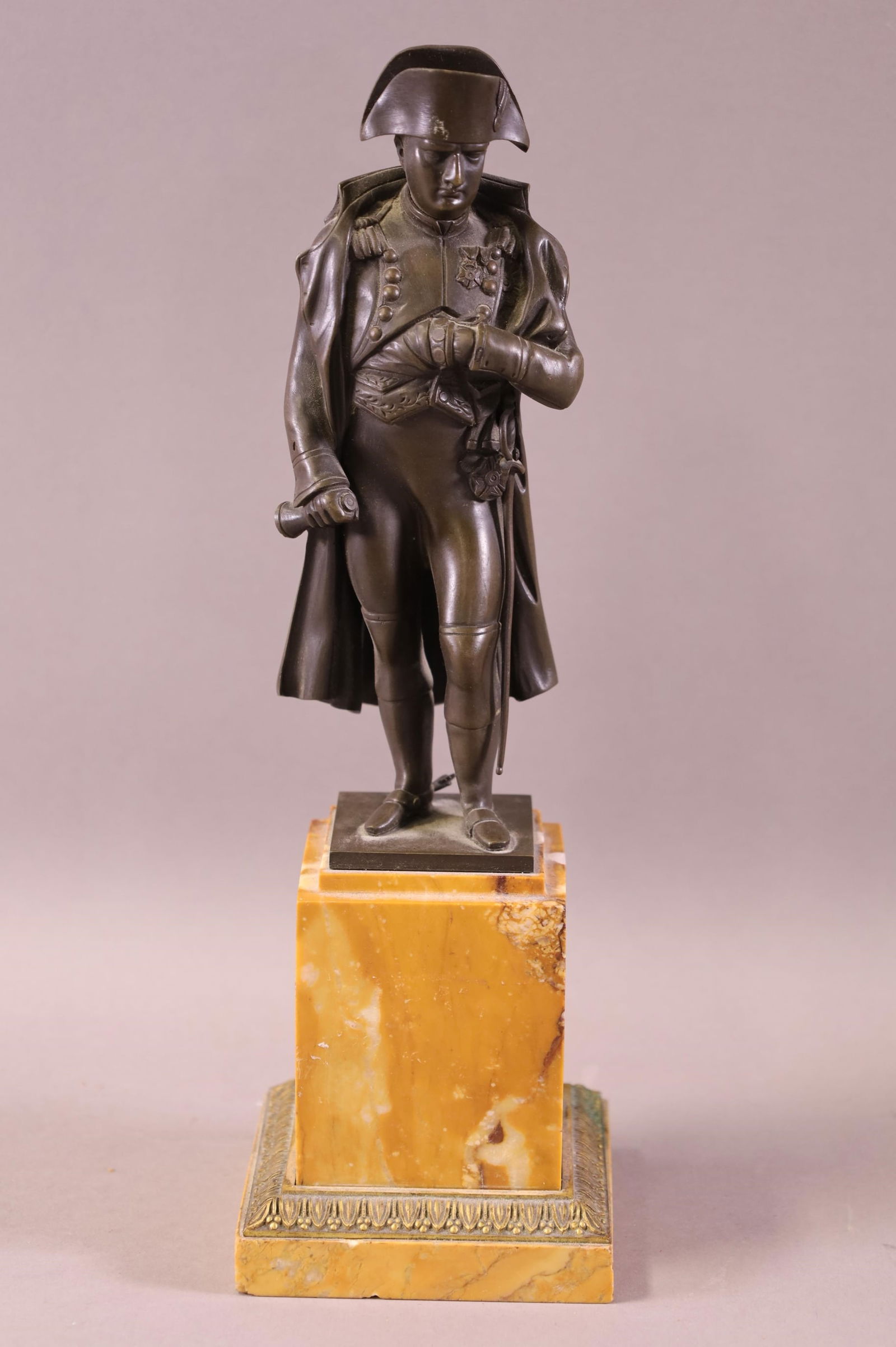 BRONZE NAPOLEON STATUE (1 of 2)
