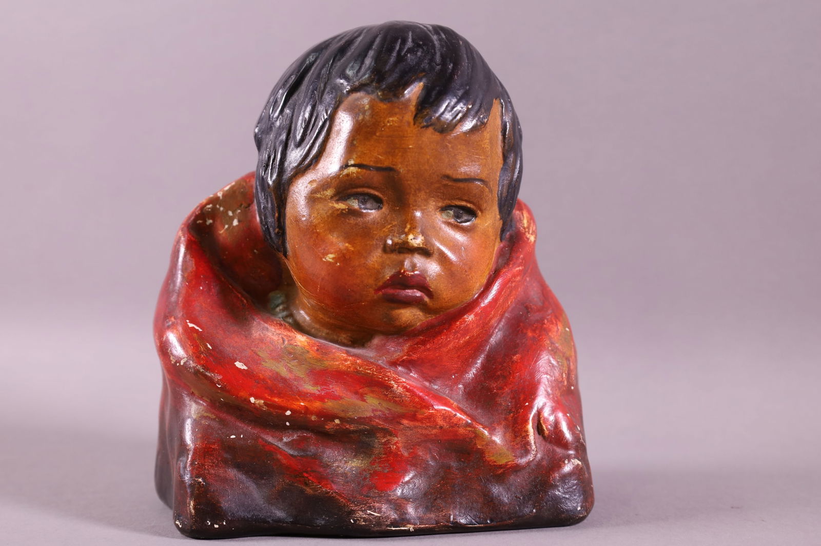 ESTHER HUNT CHALKWARE BUST (1 of 4)