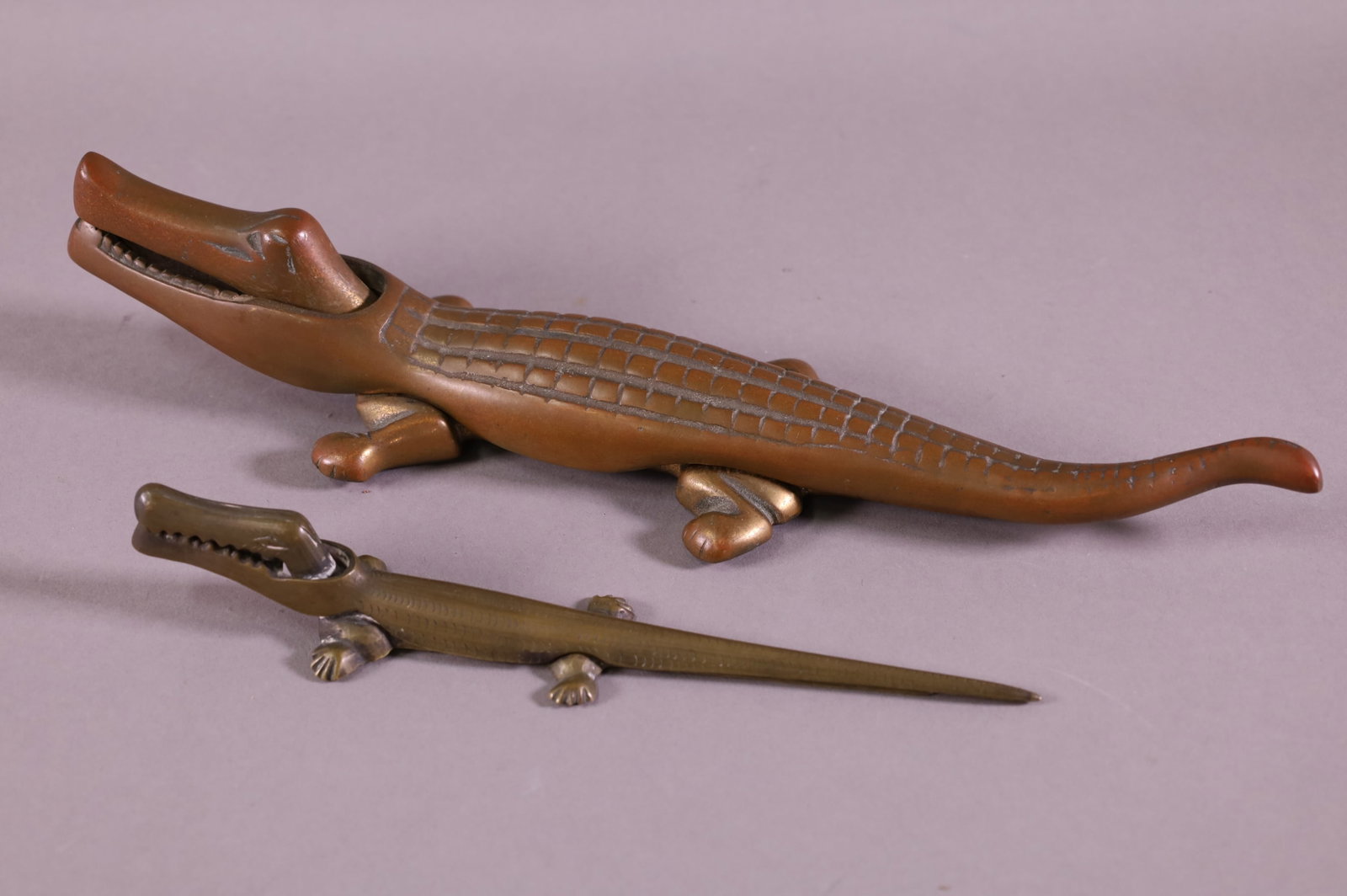 TWO ALIGATOR NUTCRACKERS (1 of 4)