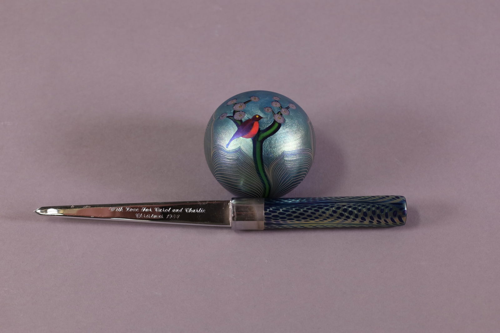 2 PCS ART GLASS (1 of 5)