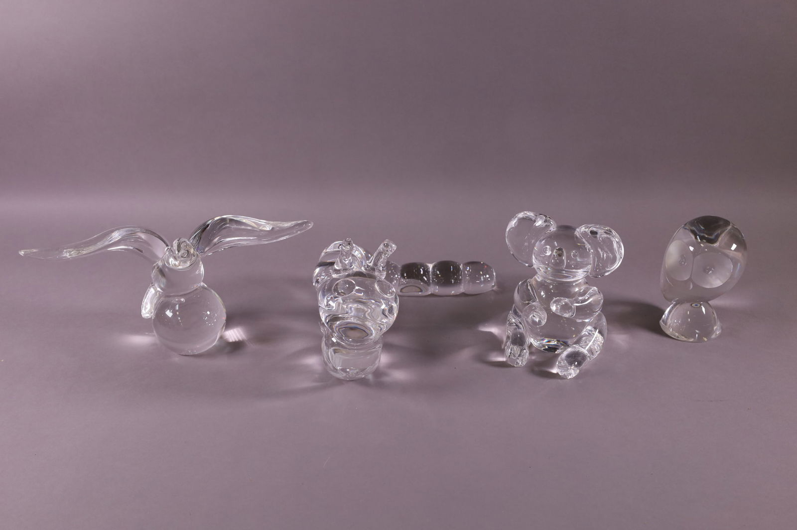 FOUR STEUBEN ANIMALS (1 of 4)