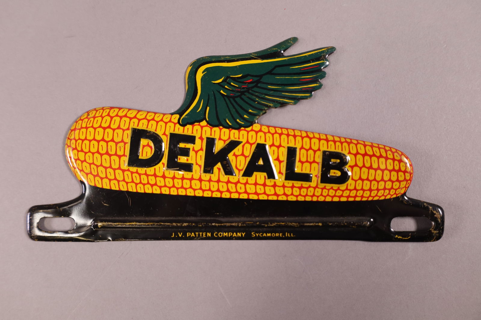 DEKALB TIN LICENSE PLATE TOPPER (1 of 2)