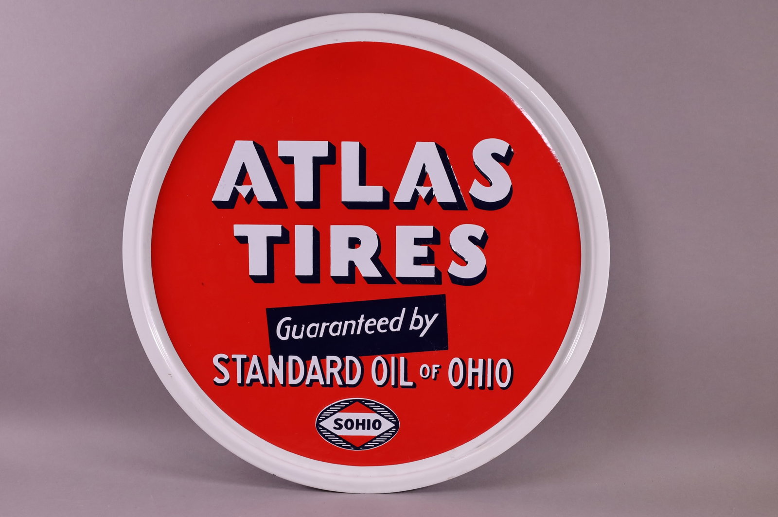 Atlas Tires w/Sohio Porcelain Tire Insert (TAC) (1 of 4)