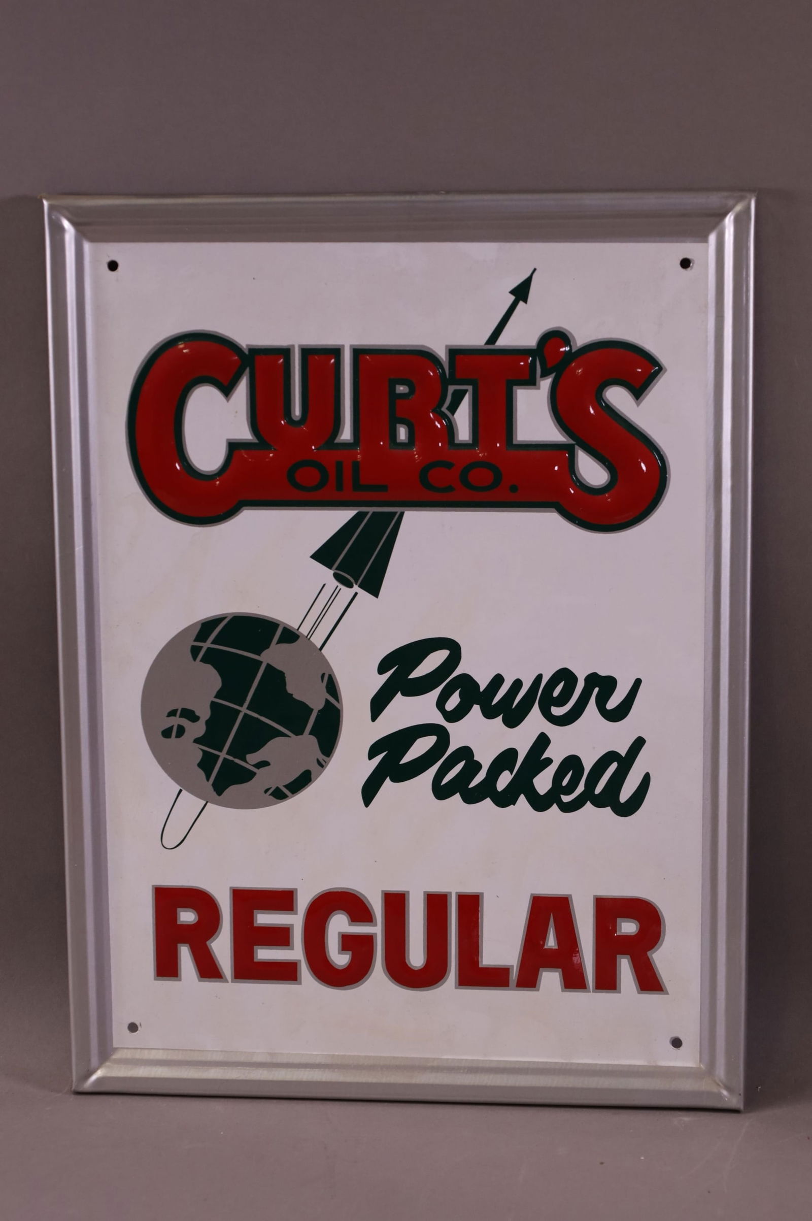 Curt's Power Packed Regular Metal Sign (TAC) (1 of 1)