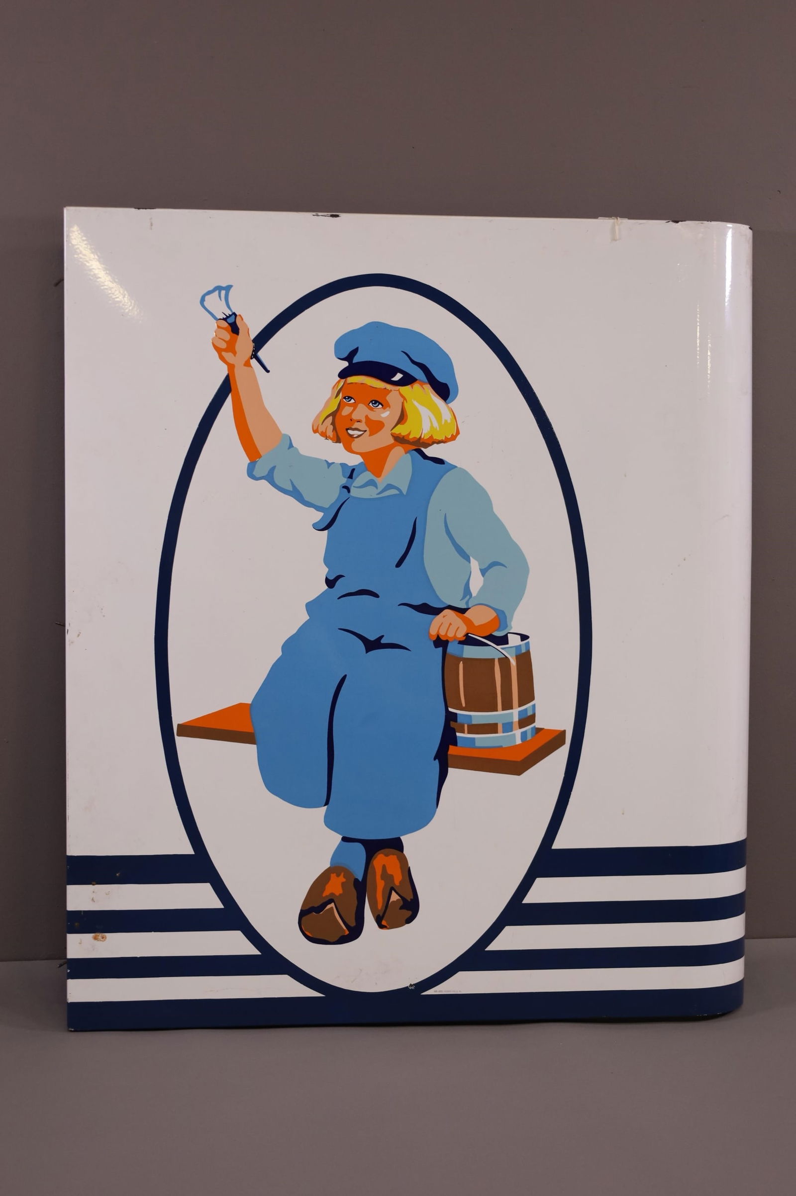 (Dutch Boy Paints) Logo Porcelain Sign (TAC) (1 of 4)