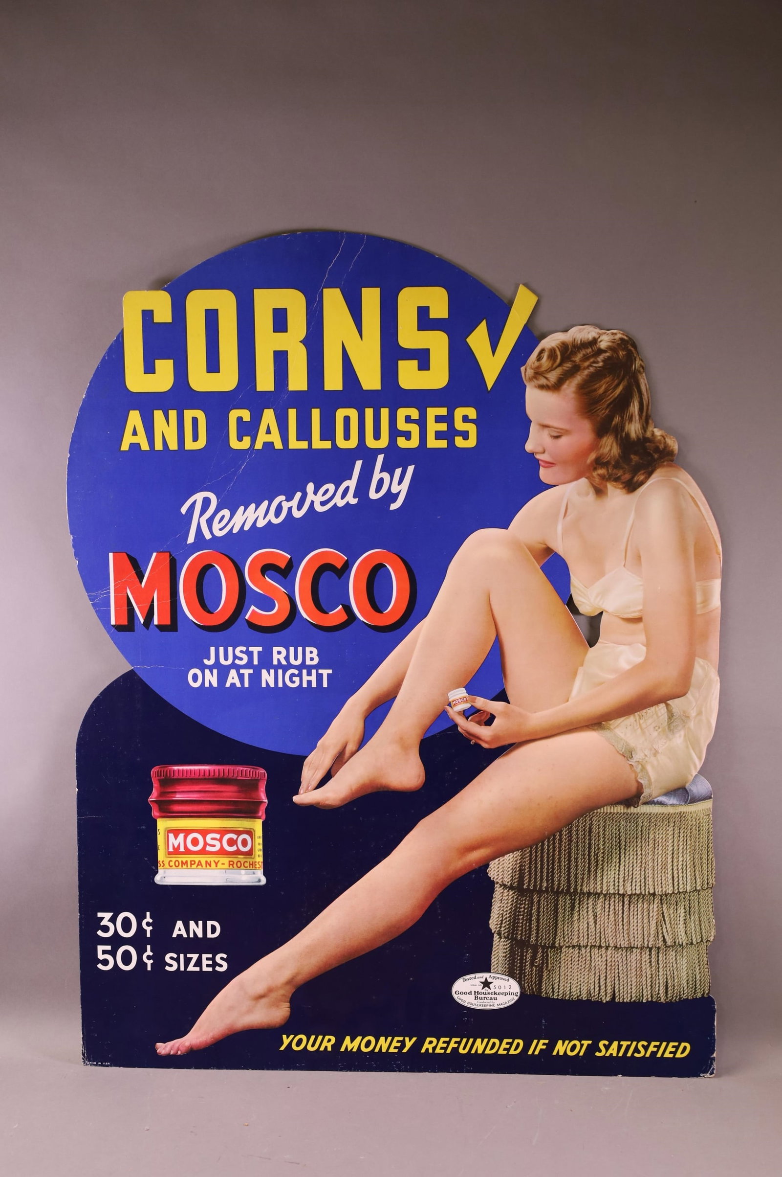 Corns Removed by Mosco Cardboard Display (TAC) (1 of 4)