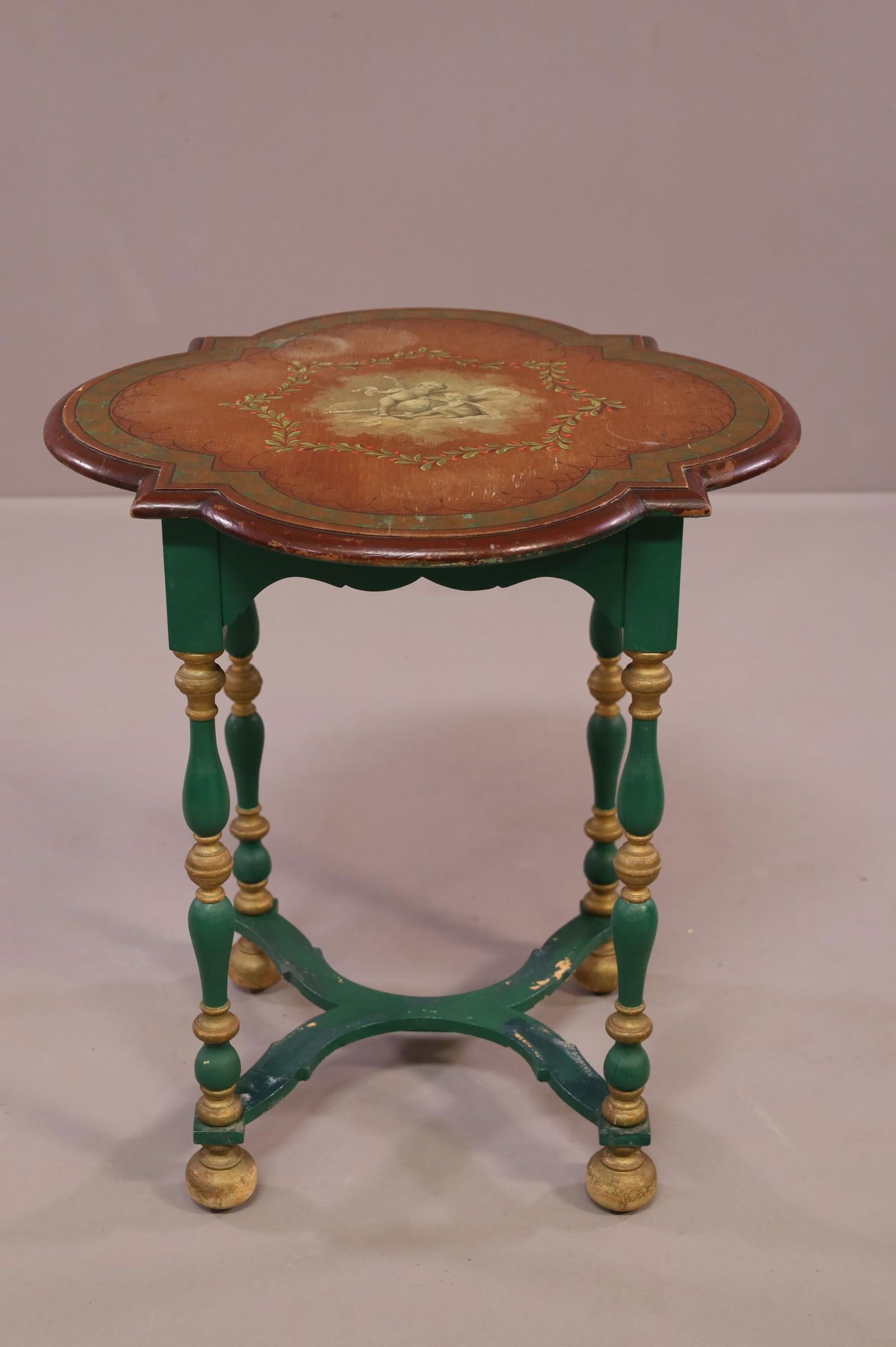 PAINTED FINISH SIDE TABLE (1 of 3)