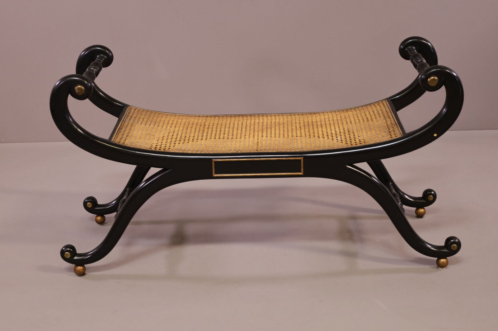 CANE SEAT WINDOW BENCH (1 of 2)