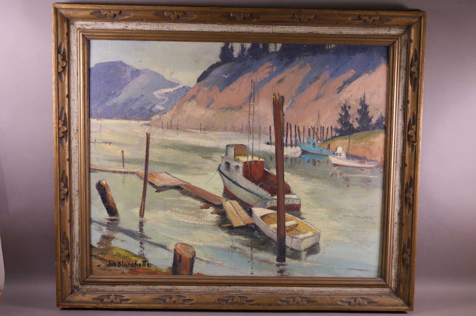 JON BLANCHETTE OIL PAINTING (1 of 4)