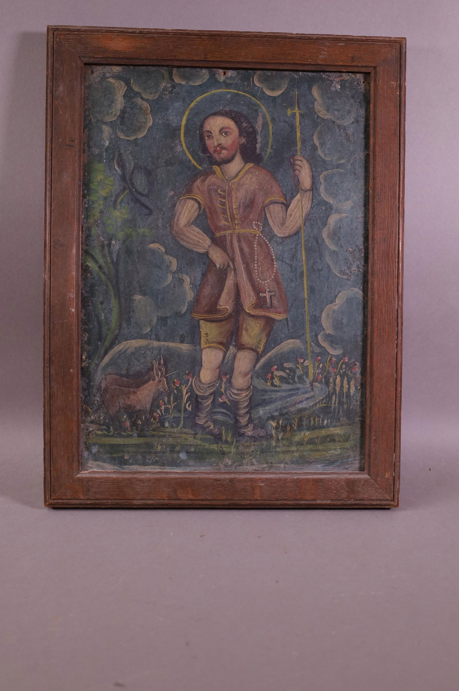 HAND PAINTED RETABLO (1 of 3)