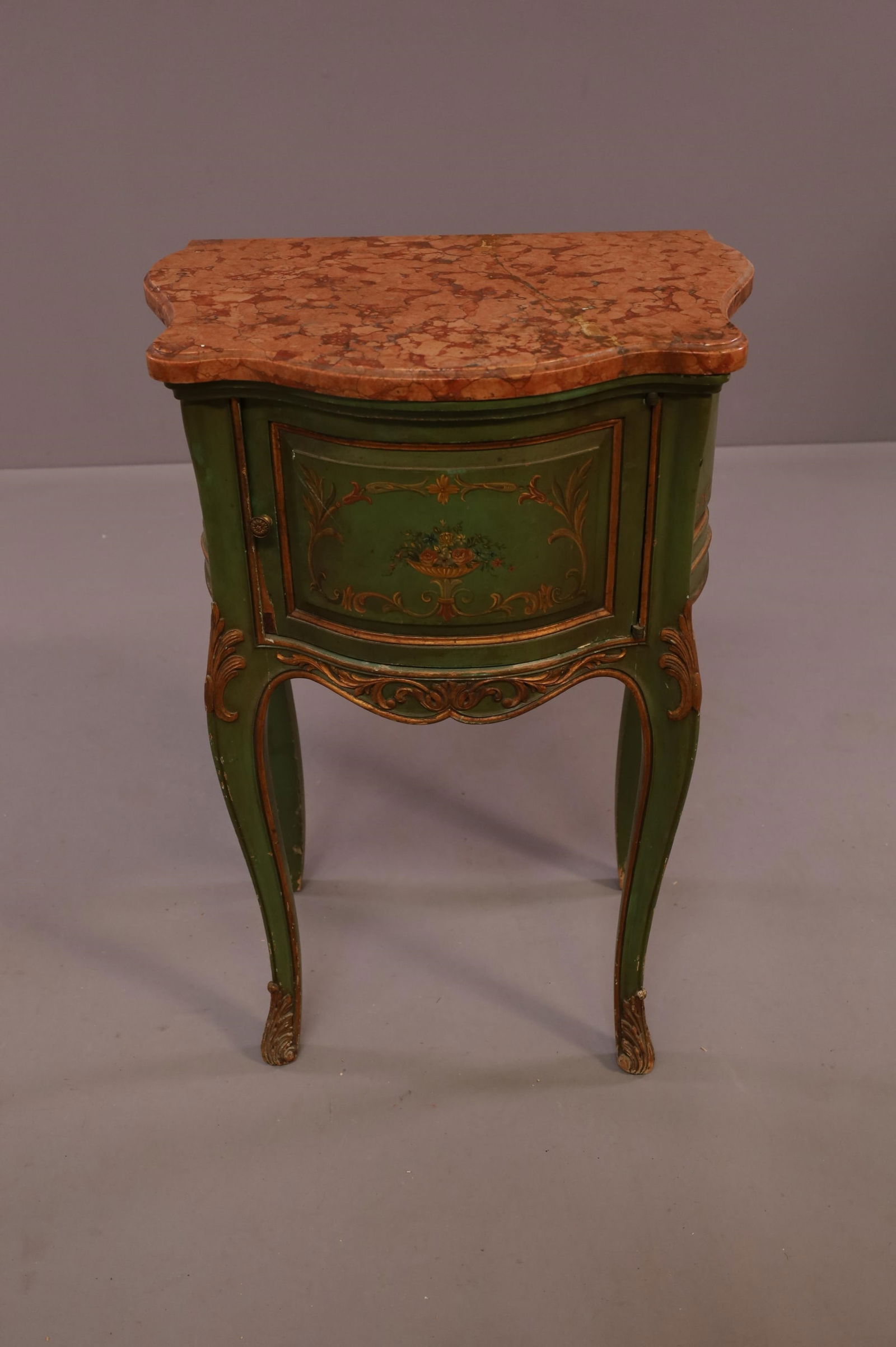 HAND PAINTED ITALIAN STYLE NIGHTSTAND (1 of 4)
