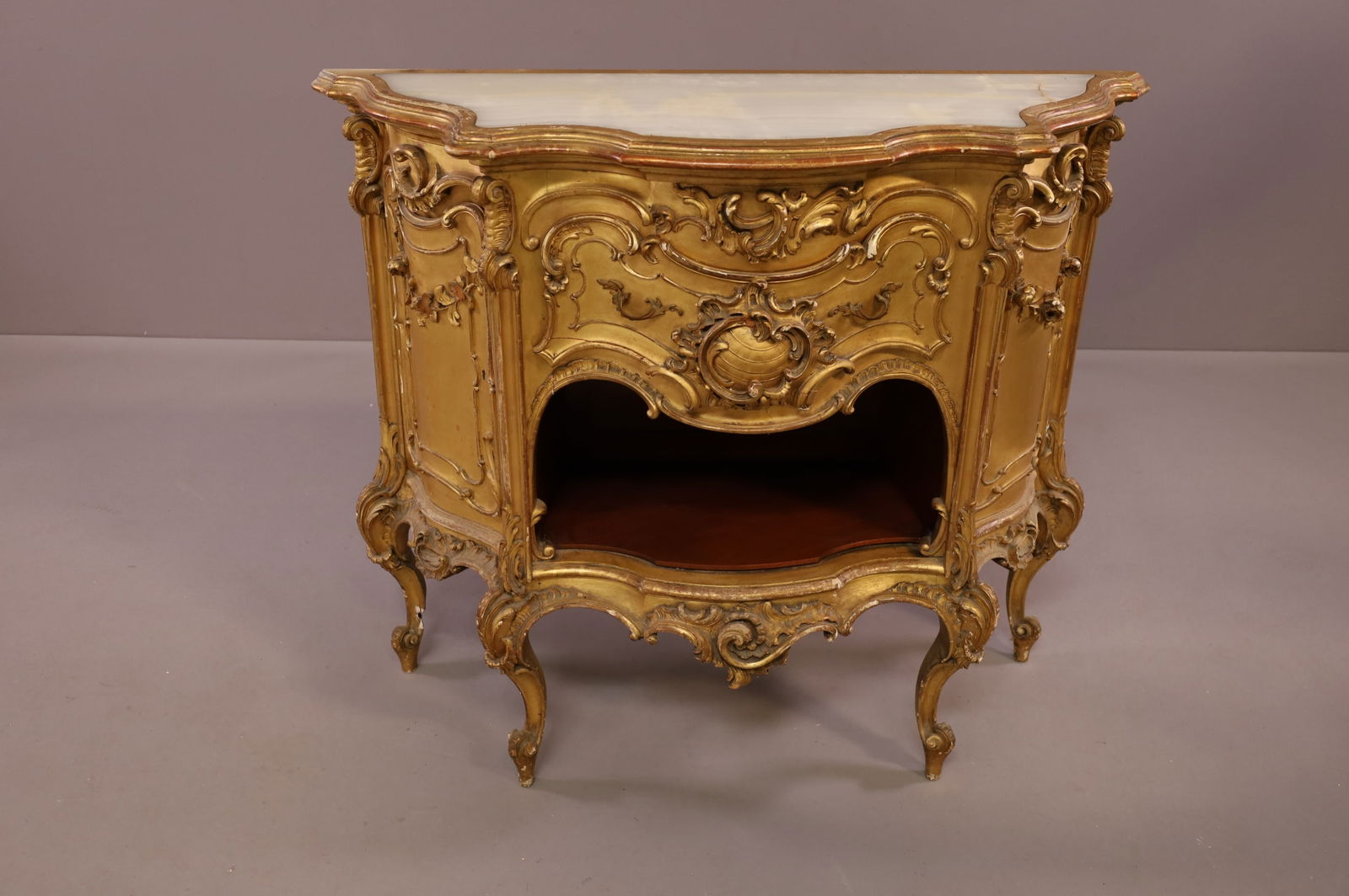 FRENCH STYLE HALL CABINET (1 of 6)