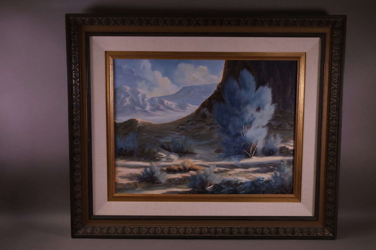 CALIFORNIA DESERT LANDSCAPE PAINTING (1 of 5)