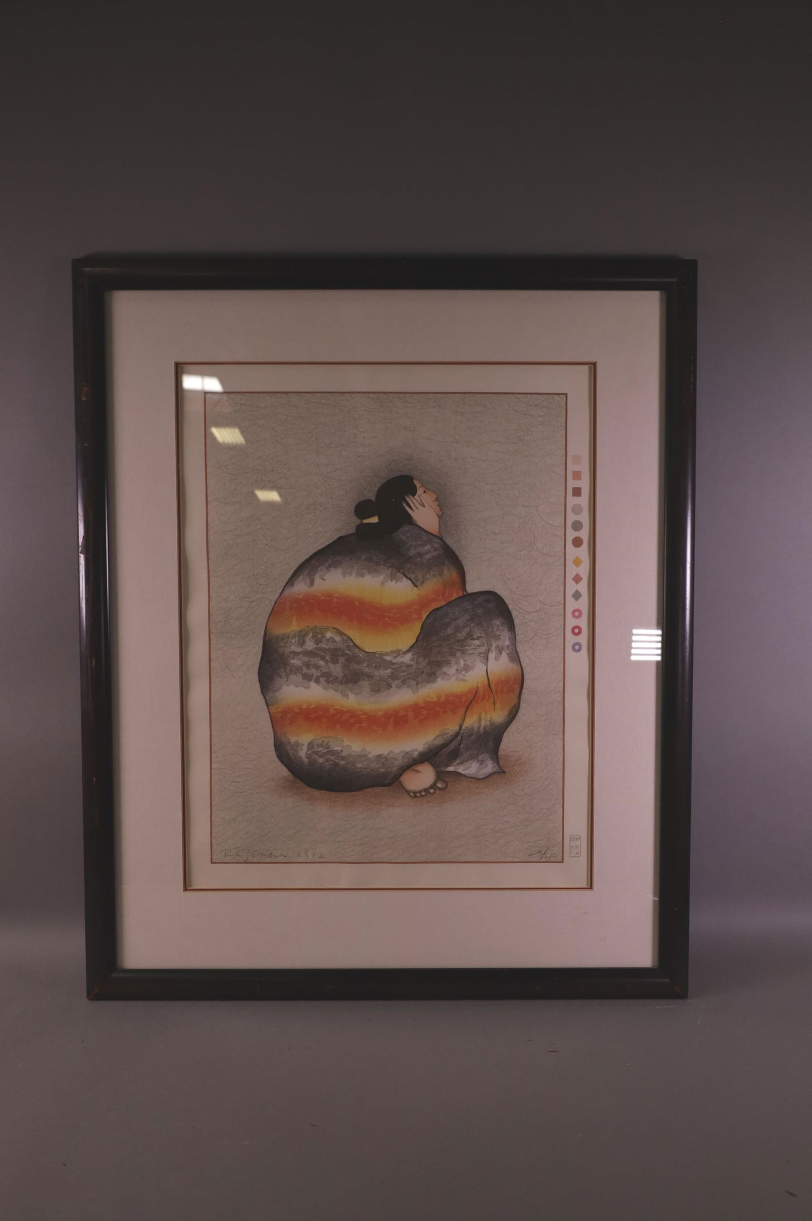 RC GORMAN WOODBLOCK PRINT (1 of 5)