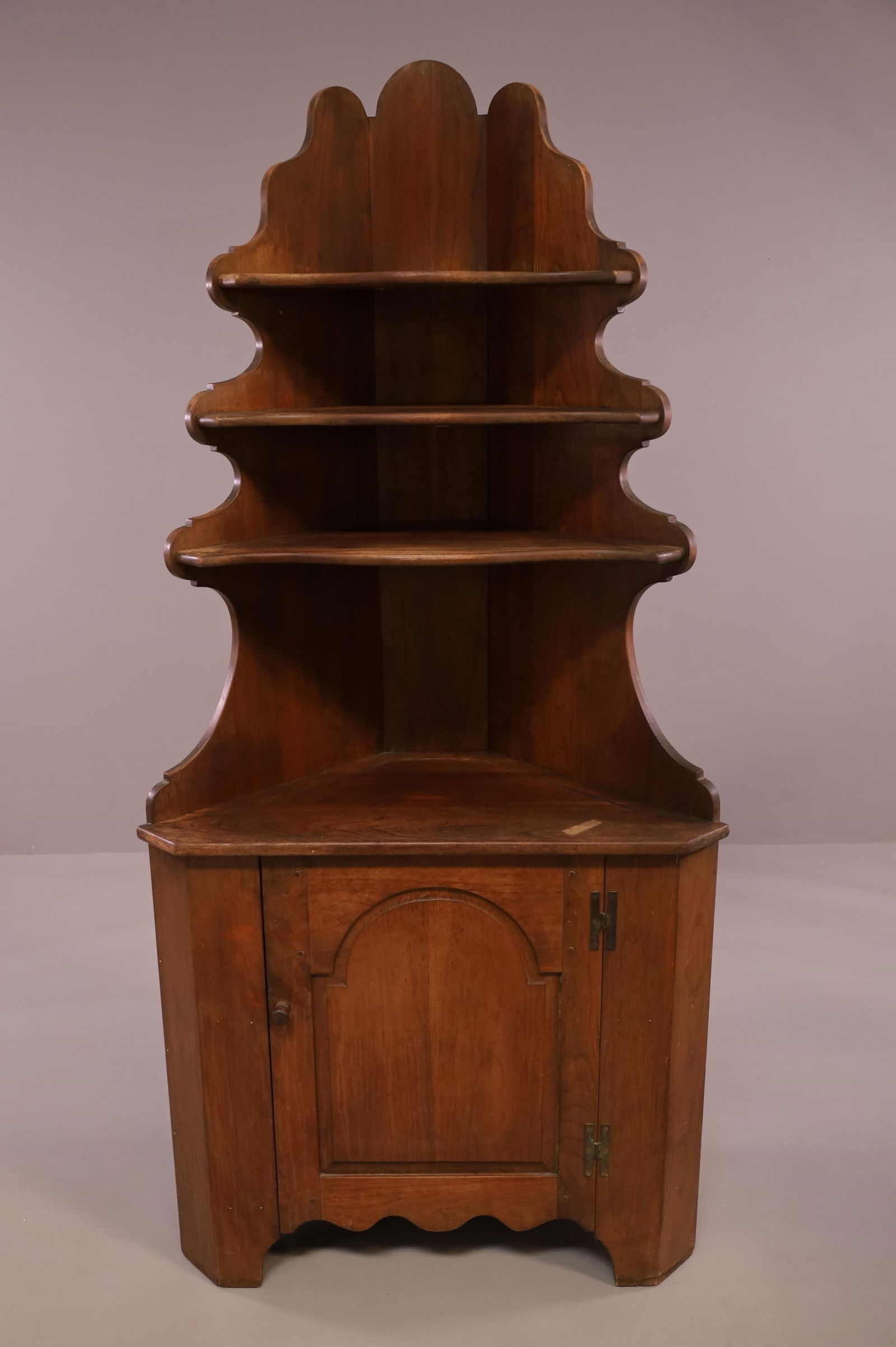 ANTIQUE CORNER CABINET (1 of 2)