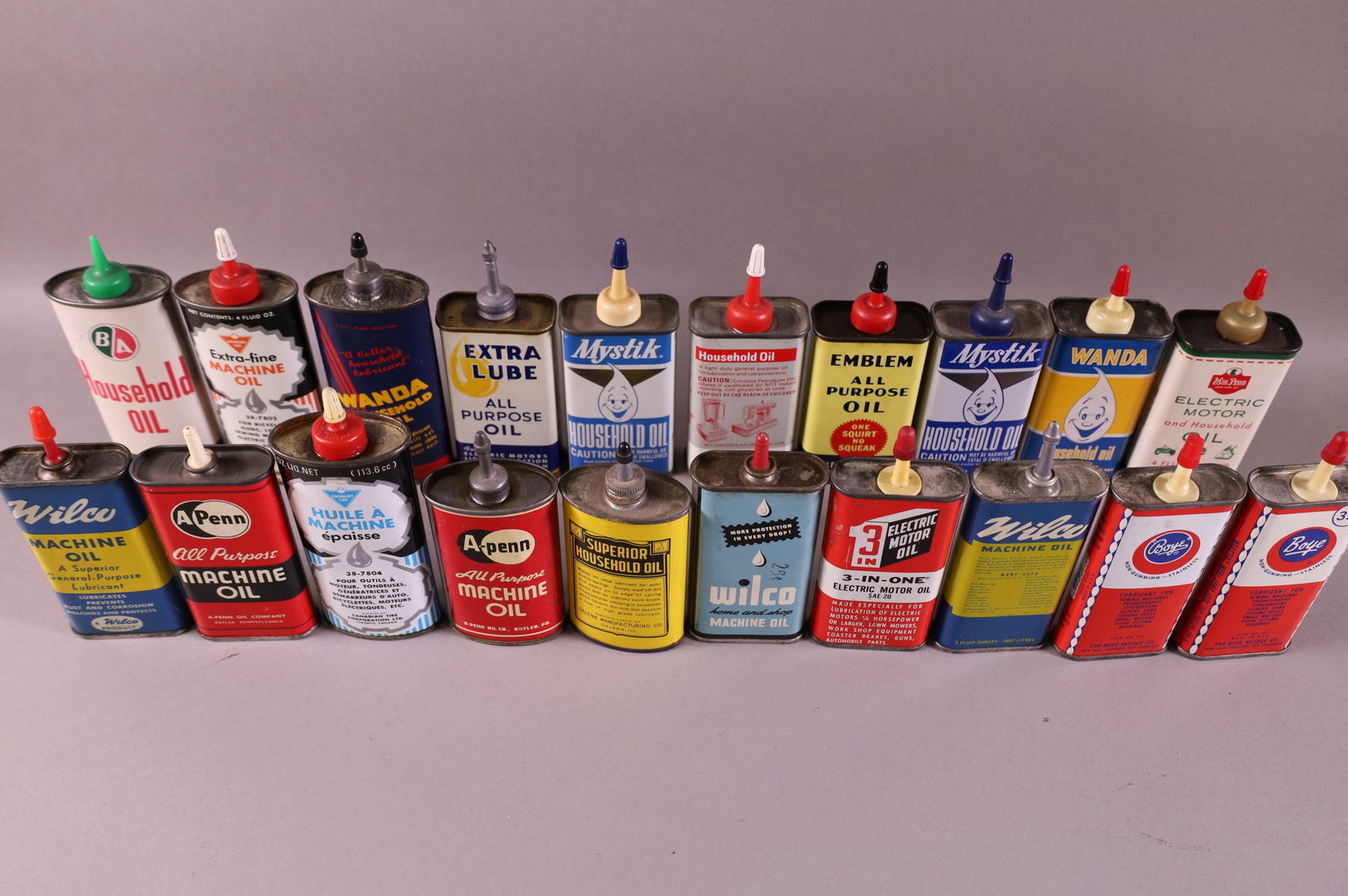 20 HANDY OILER CANS (1 of 1)