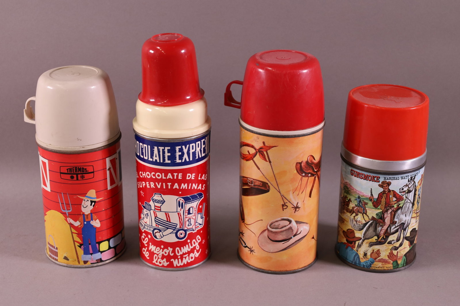 FOUR LUNCHBOX THERMOS (1 of 3)