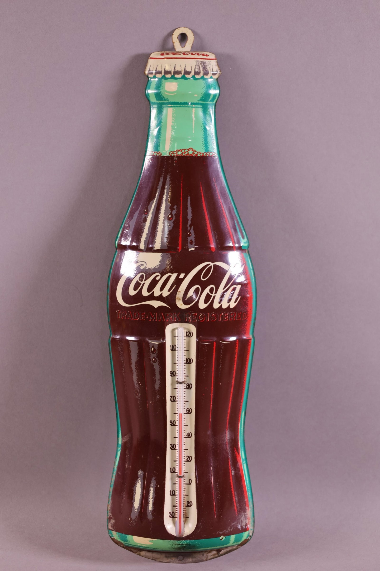 COCA COLA BOTTLE THERMOMETER (1 of 2)