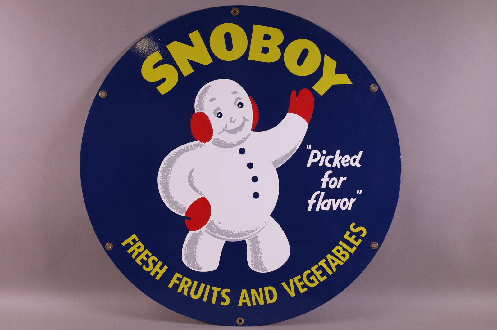 SNOWBOY METAL SIGN (FANTASY) (1 of 2)