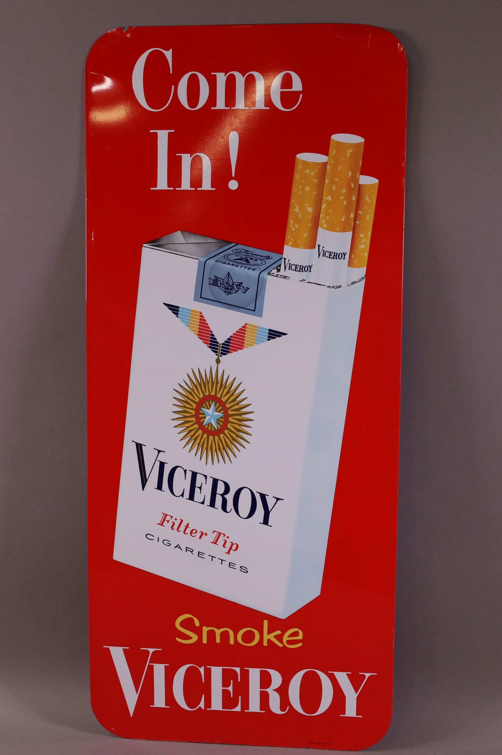 Viceroy Cigarette Metal Sign