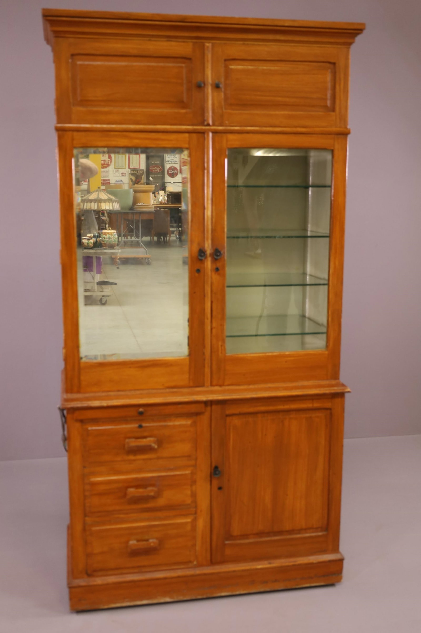 EARLY 1900'S MEDICAL CABINET (1 of 4)