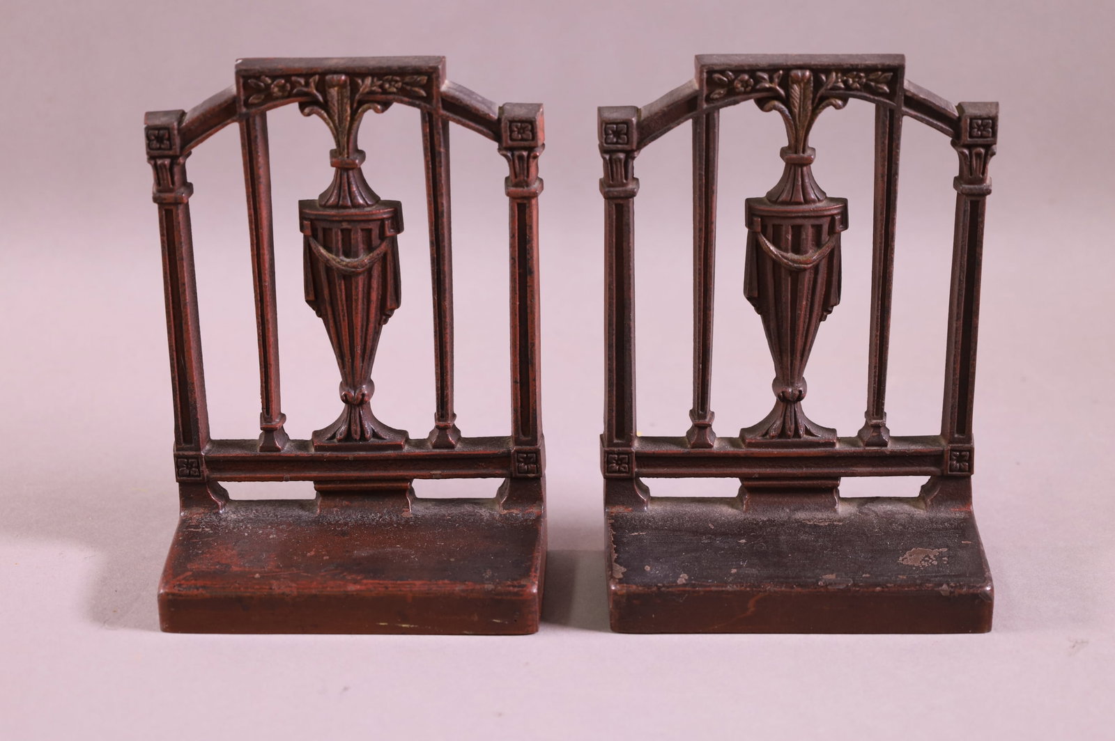 PAIR OF BRADLEY & HUBBARD BOOKENDS (1 of 2)