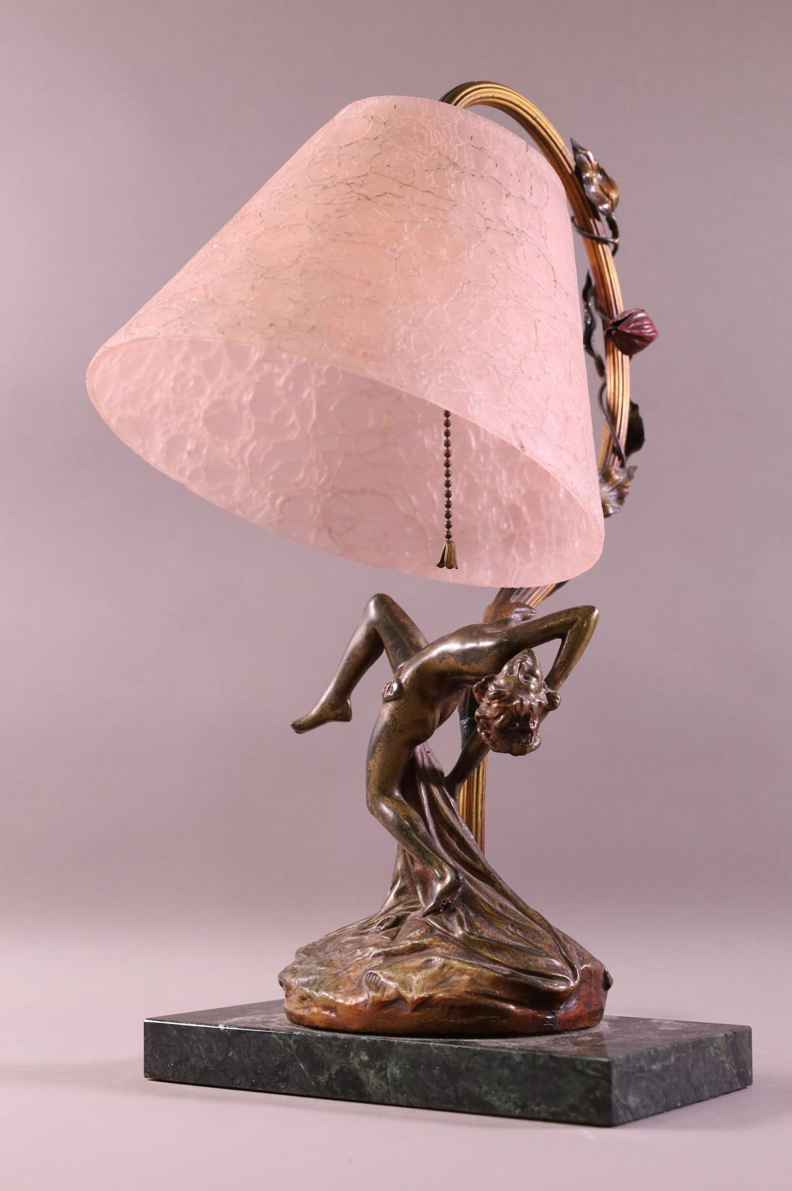 ART DECO LADY LAMP (1 of 3)