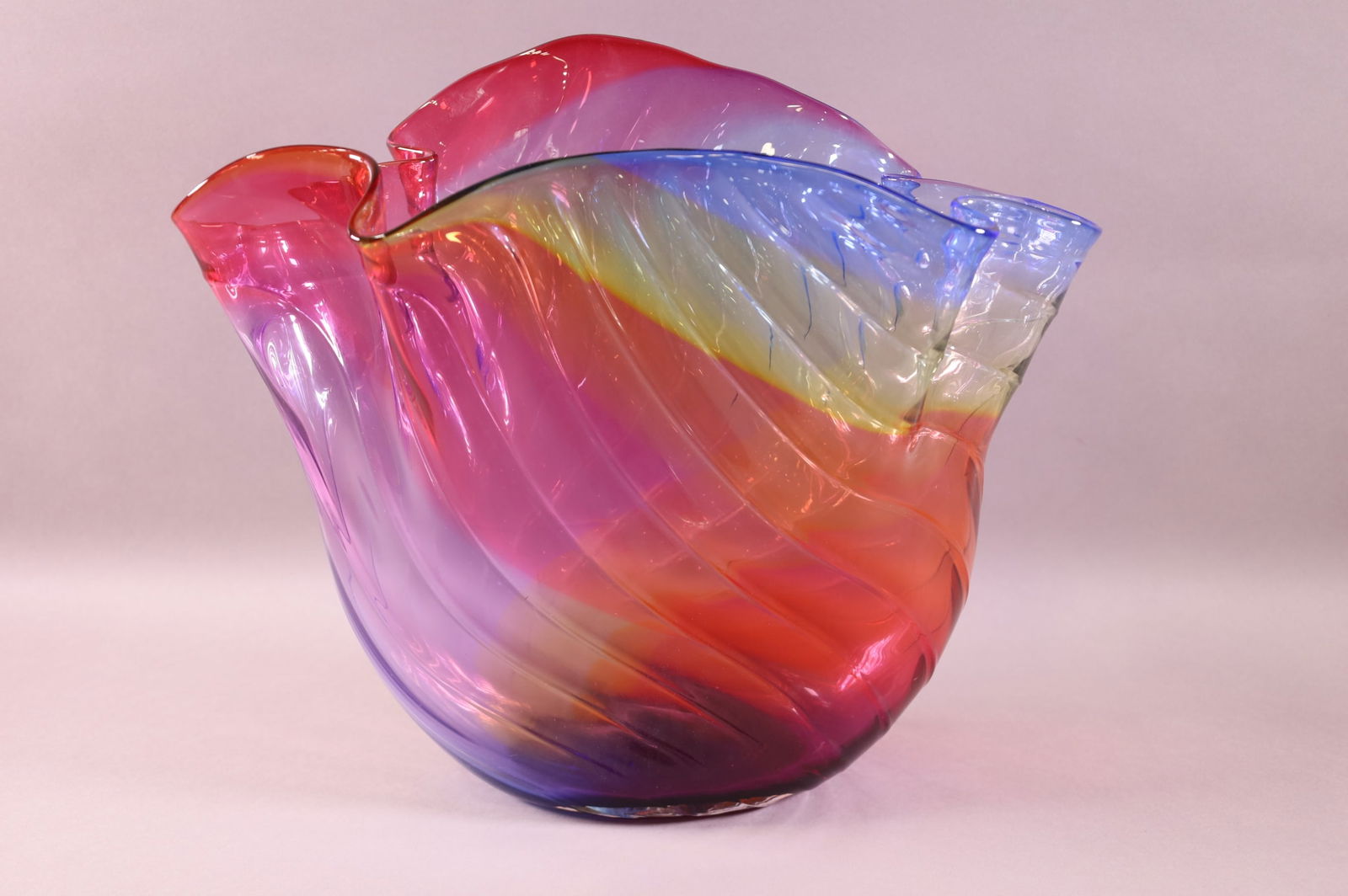 LARGE MURANO STYLE VASE (1 of 2)