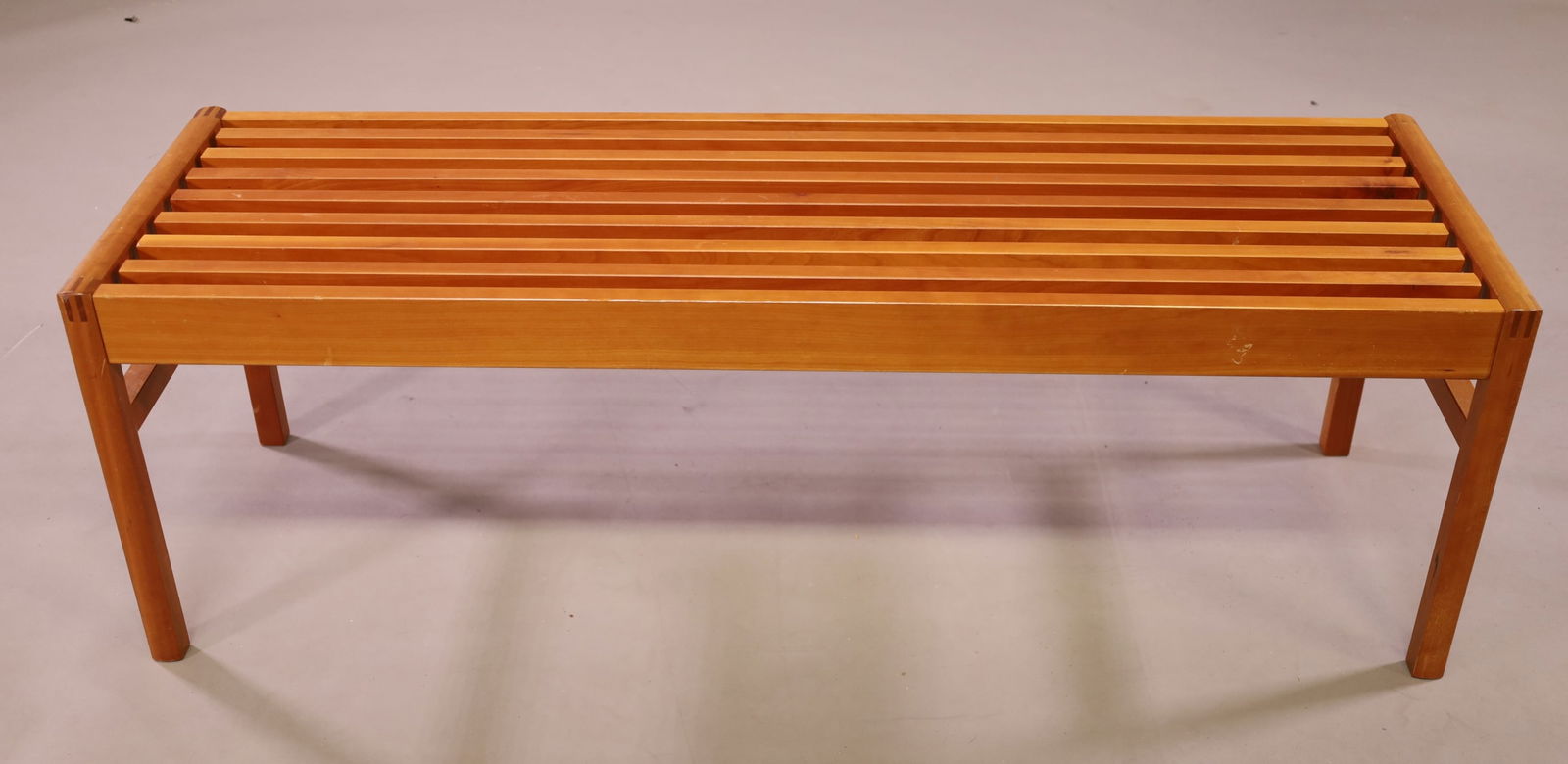 LYSGAARD MOBLER DANISH SLAT BENCH (1 of 3)
