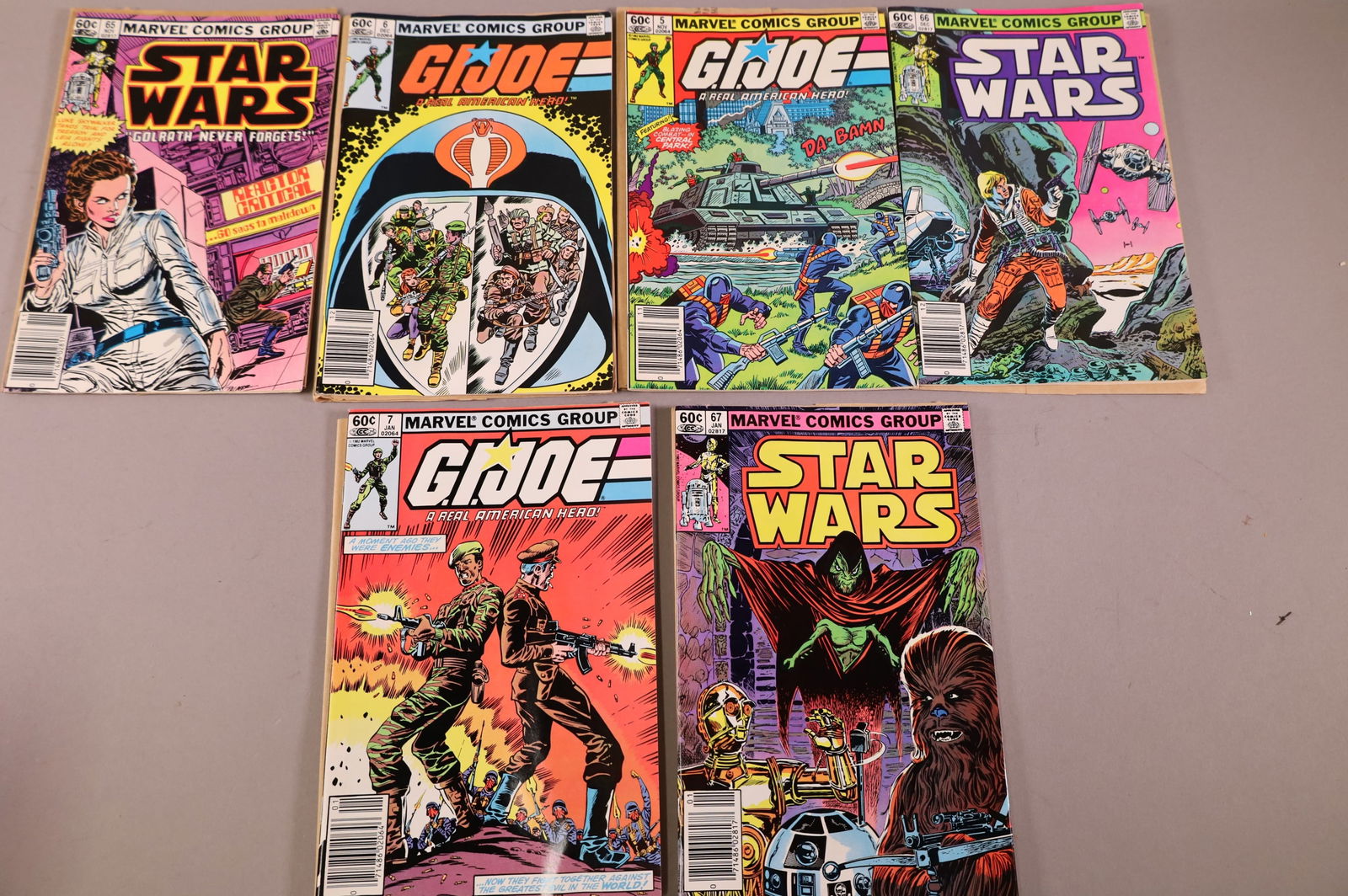 6 COMIC BOOKS (1 of 2)
