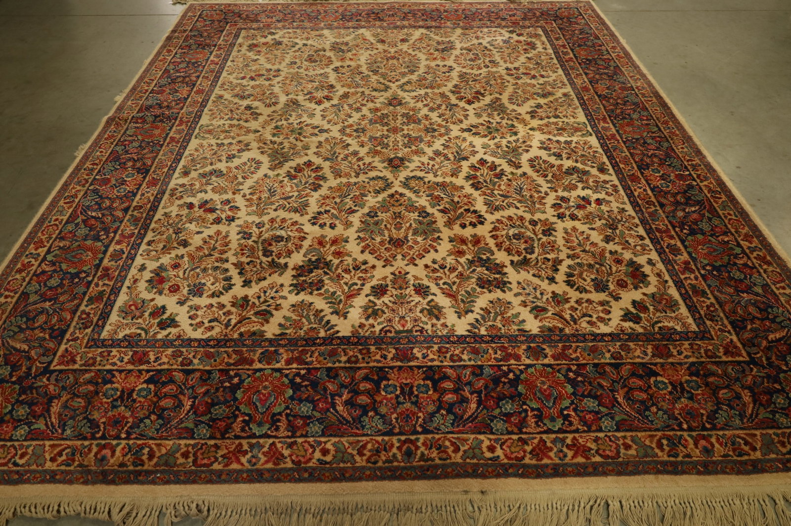 APPROX 10' 9" x 8' 7" WOOL KARASTAN RUG (1 of 5)