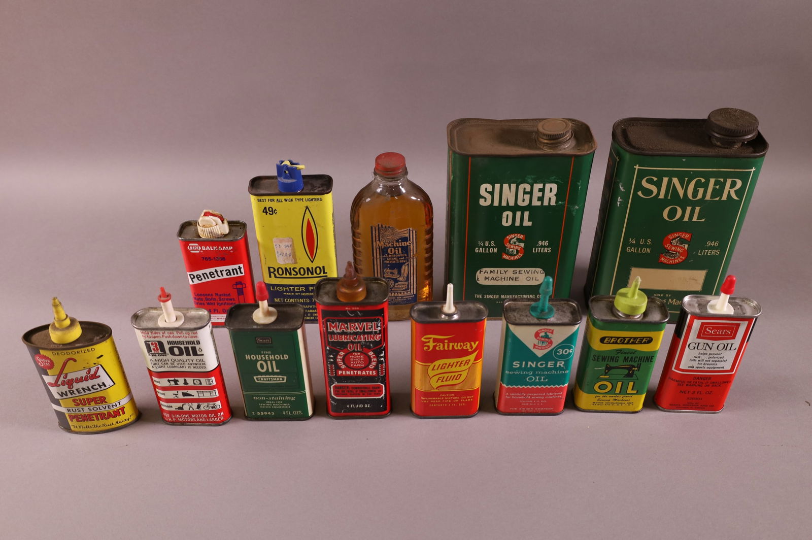 MISC. HOUSEHOLD OIL CANS (1 of 3)