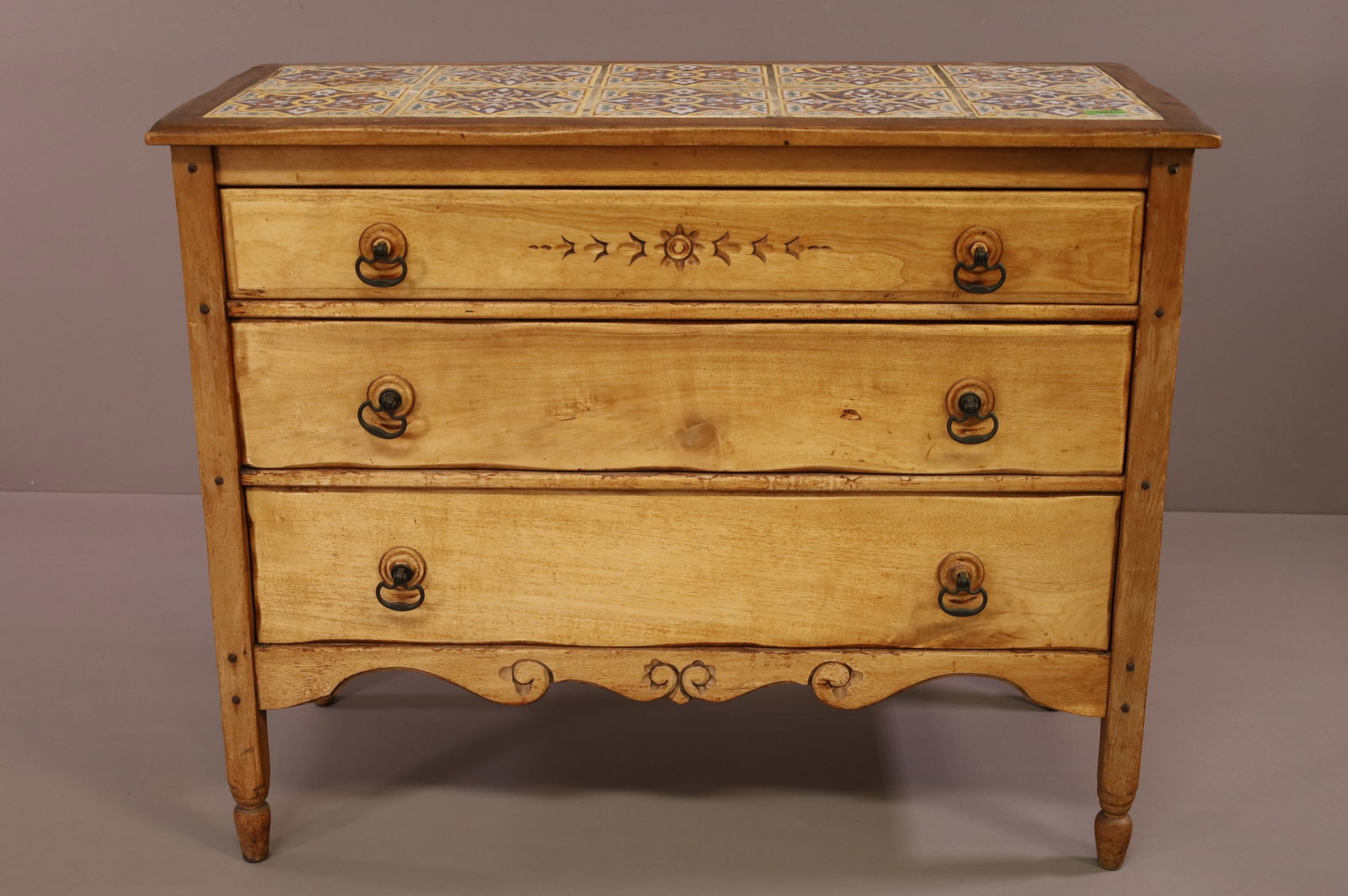 DEL REY? TILE TOP DRESSER (1 of 4)