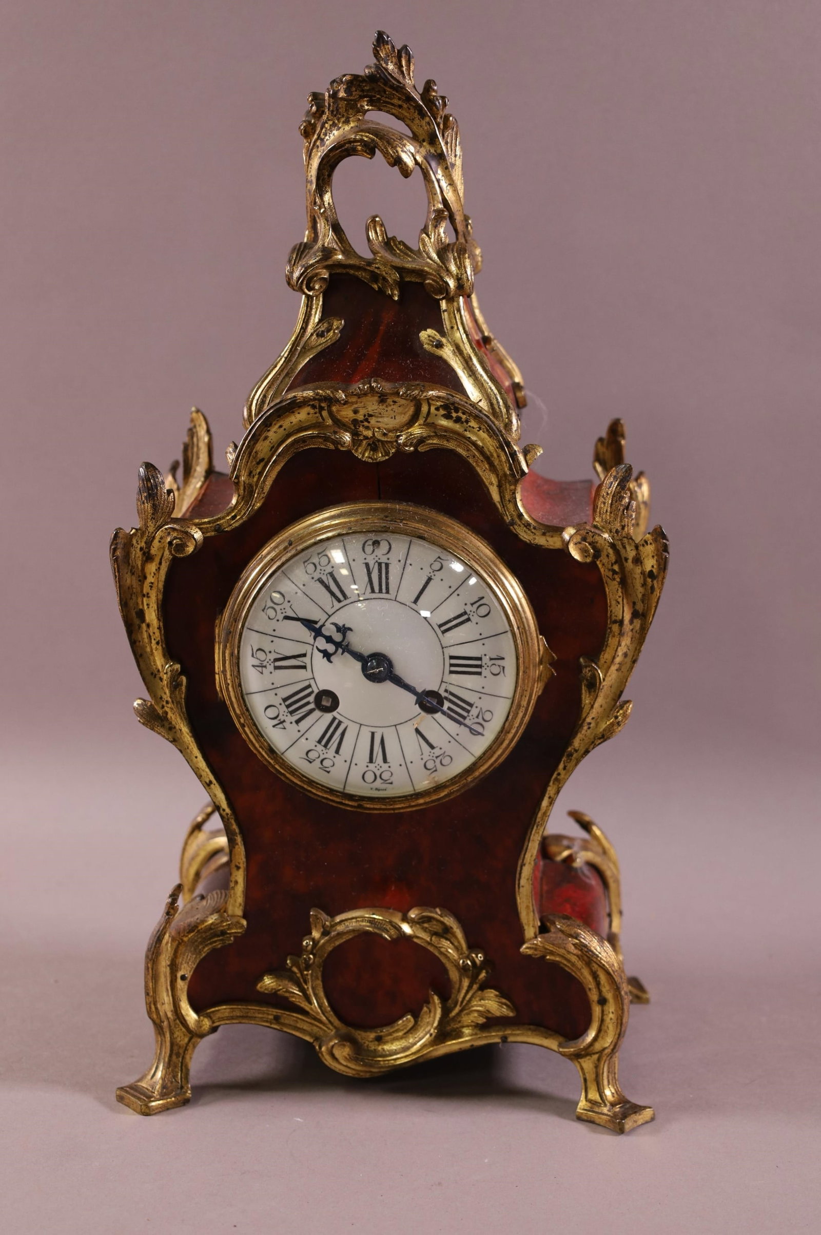FRENCH MANTLE CLOCK (1 of 4)