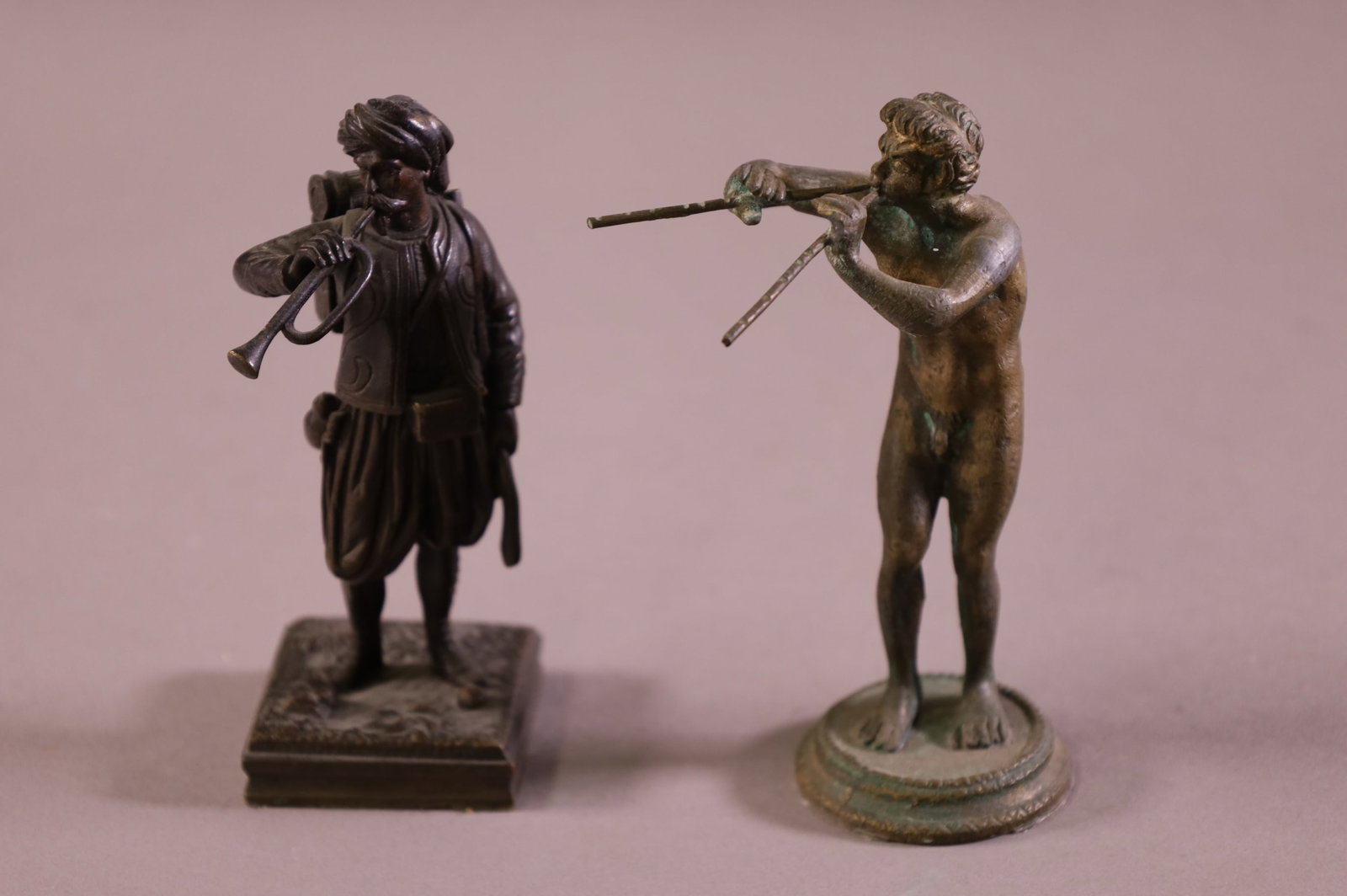 TWO CABINET BRONZES (1 of 3)