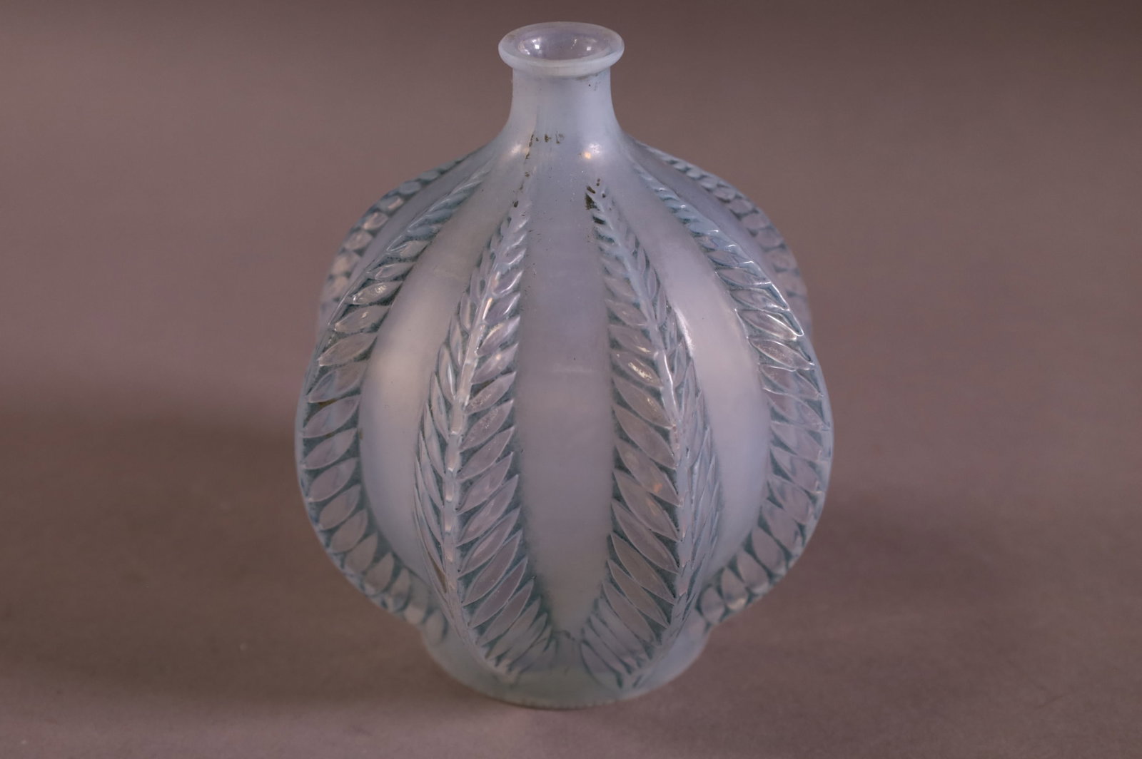 R. LALIQUE MALINES VASE (1 of 2)