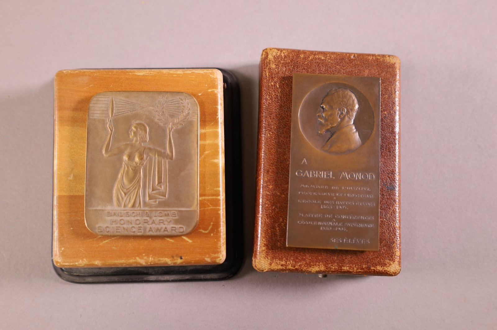 2 BRONZE MEDALLIONS (1 of 5)