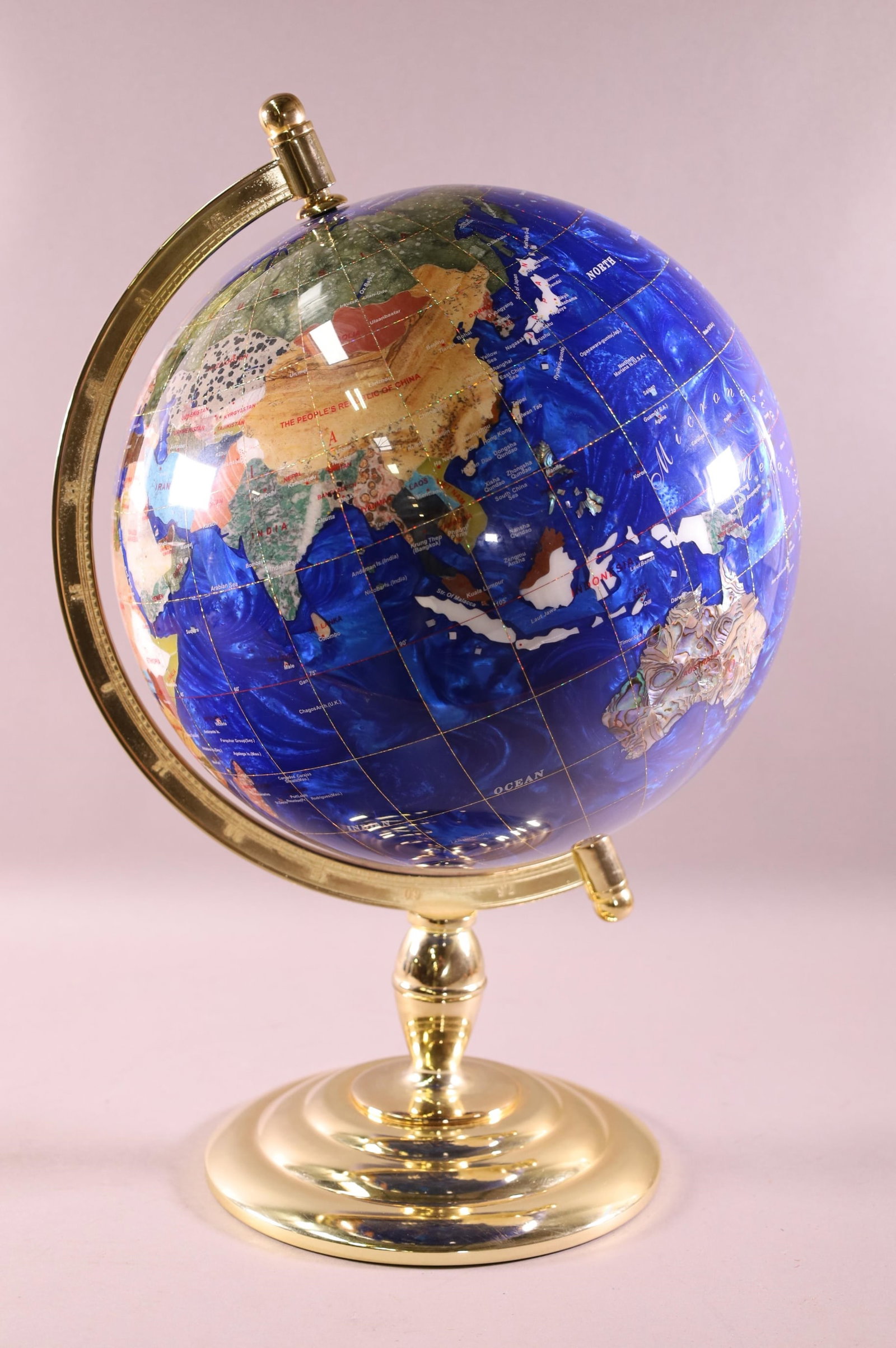 STONE GLOBE (1 of 2)