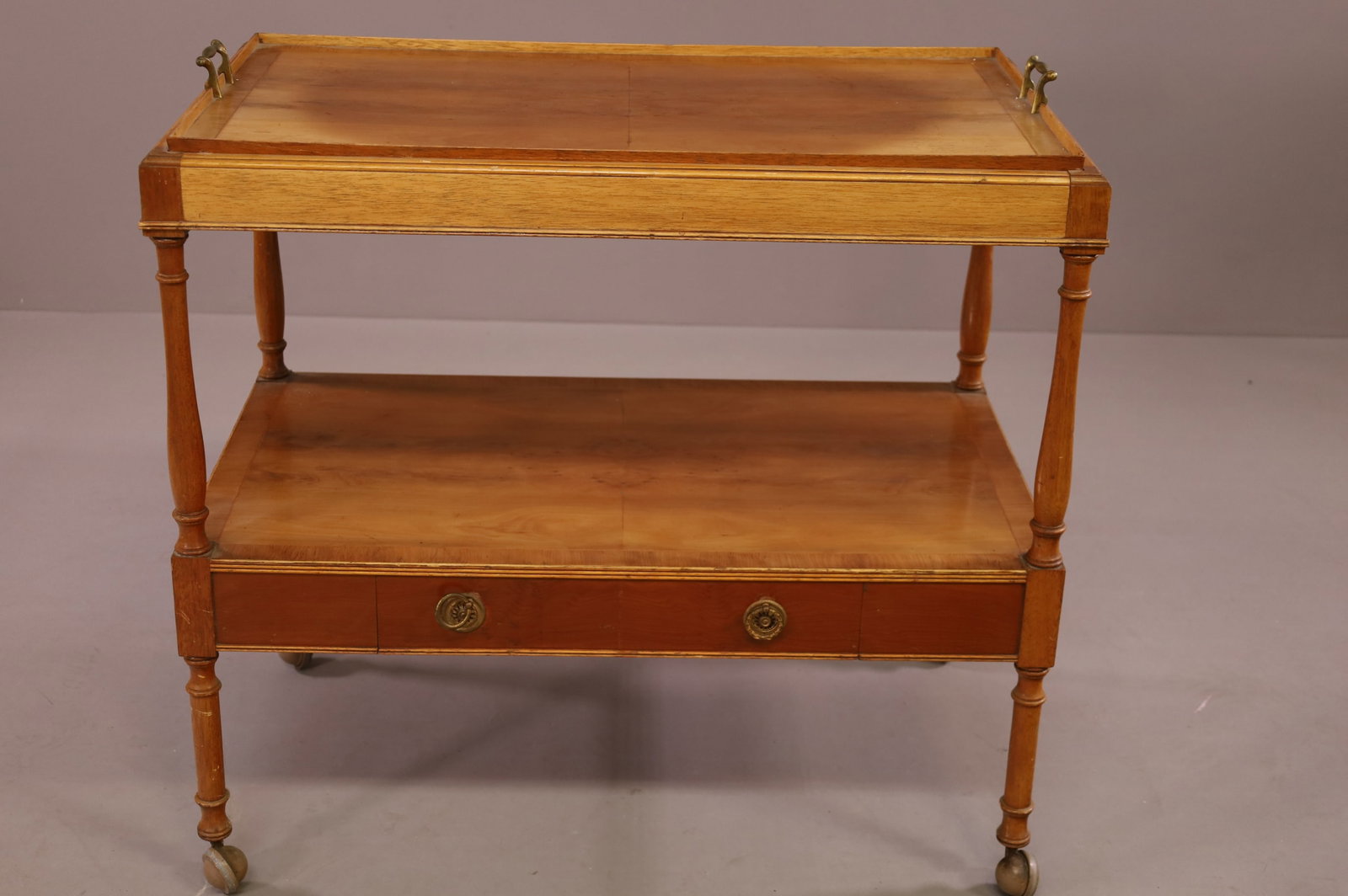 TRAY TOP SERVING CART (1 of 3)