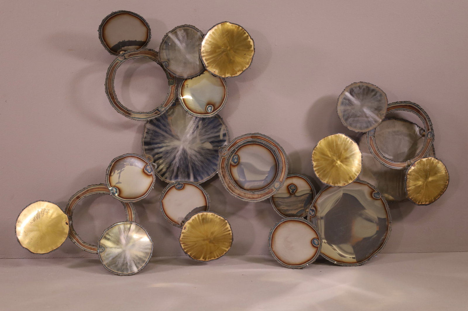 MARSHALL GROSS MID CENTURY MODERN WALL SCULPTURE (1 of 4)