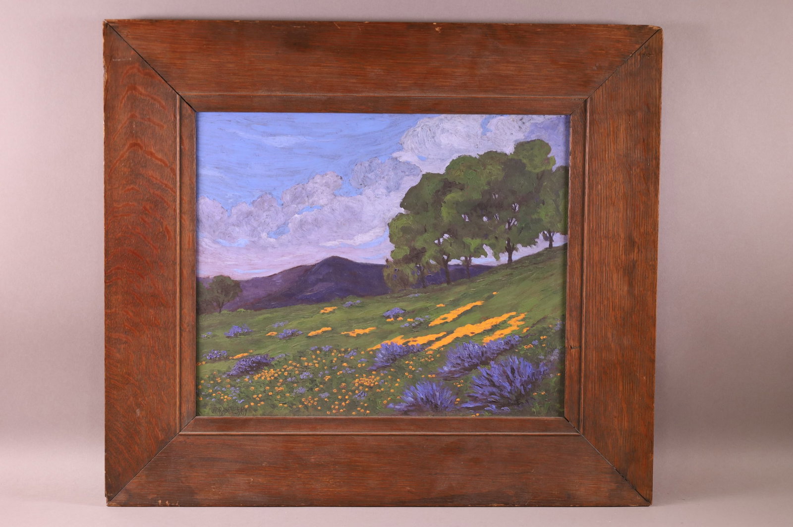 J.D. RASBERRY LANDSCAPE PAINTING (1 of 3)