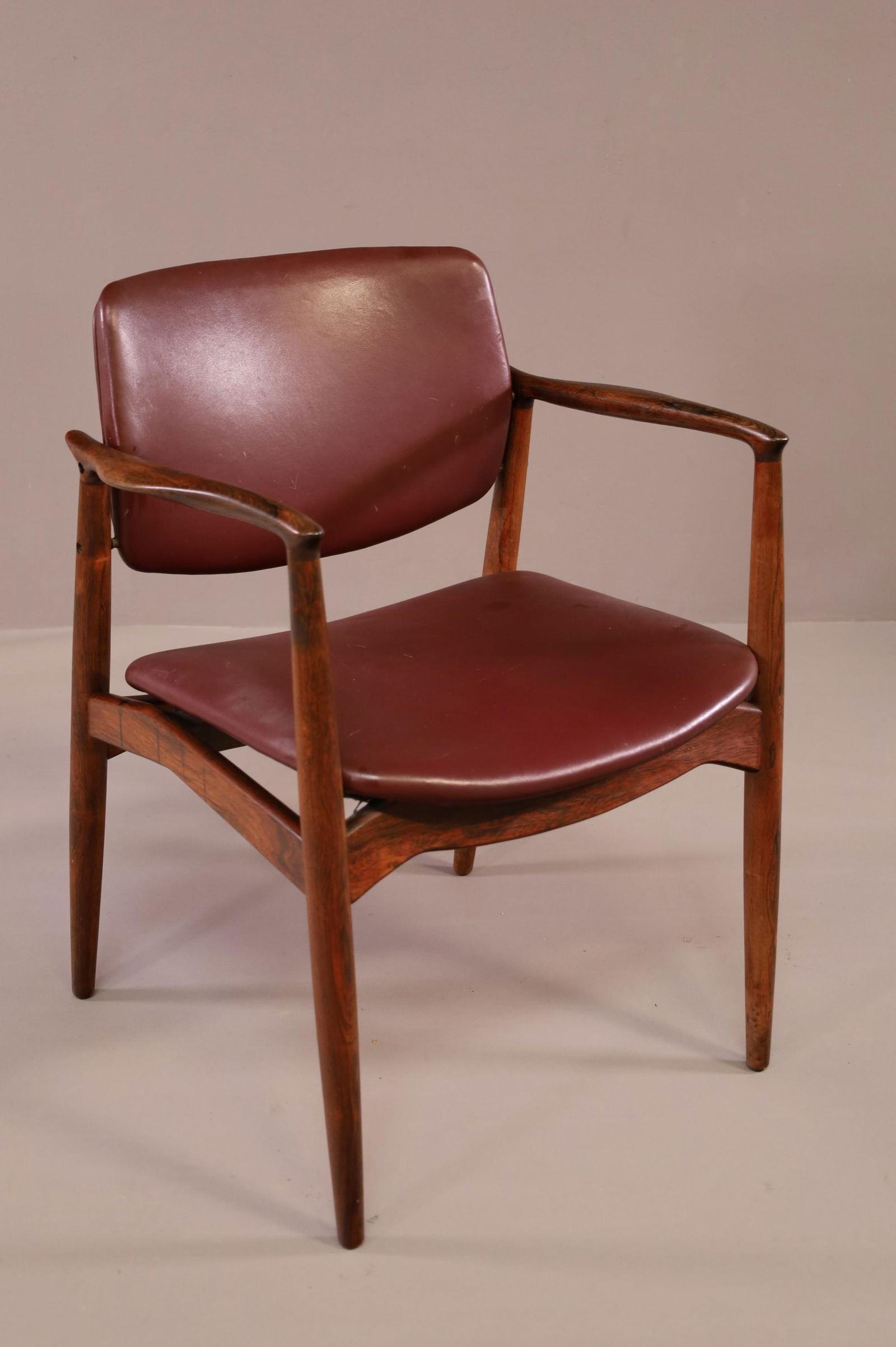 ERIK BUCH DANISH MODERN ROSEWOOD ARM CHAIR (1 of 5)