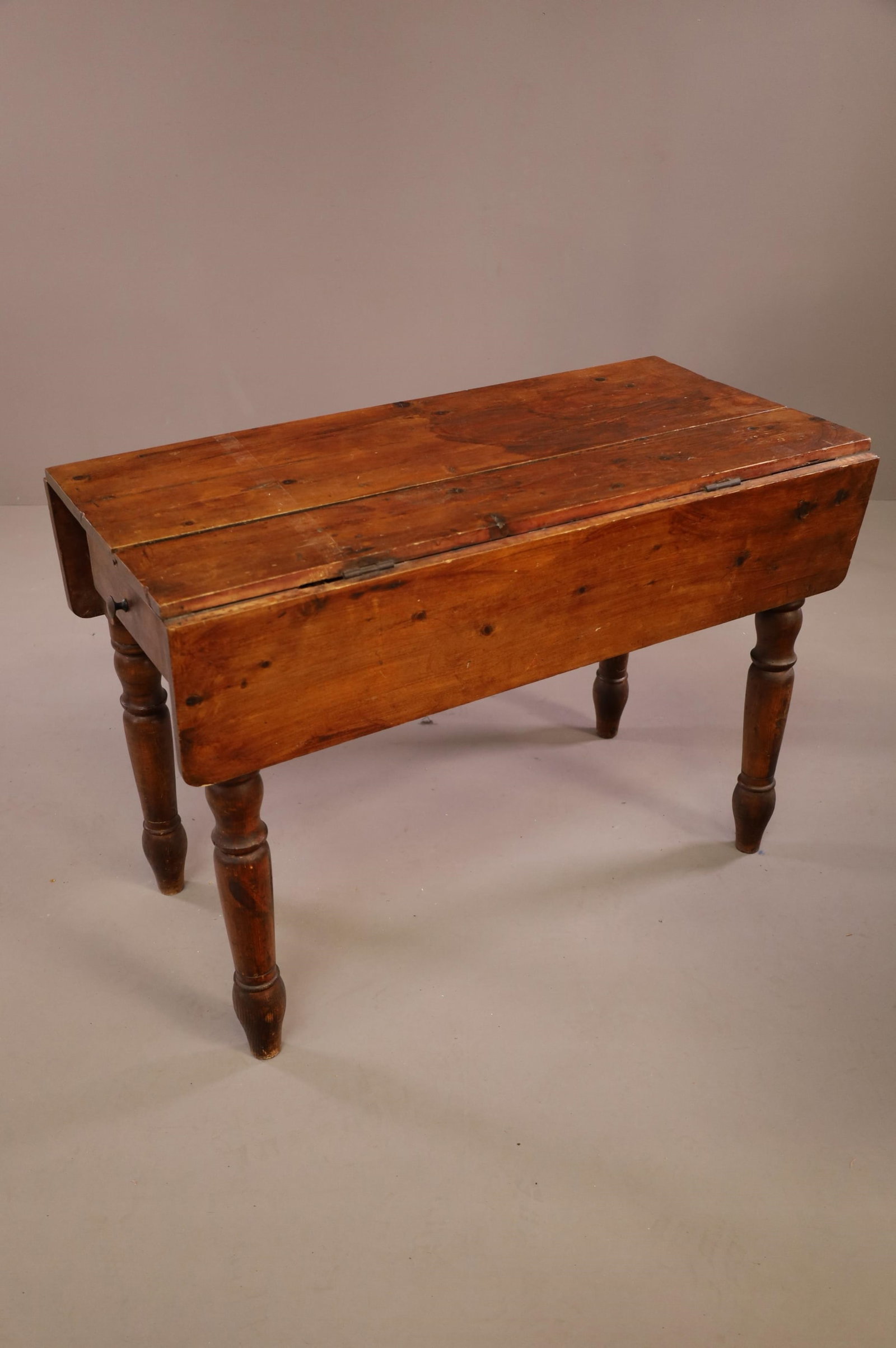 PRIMITIVE DROP SIDE TABLE (1 of 3)