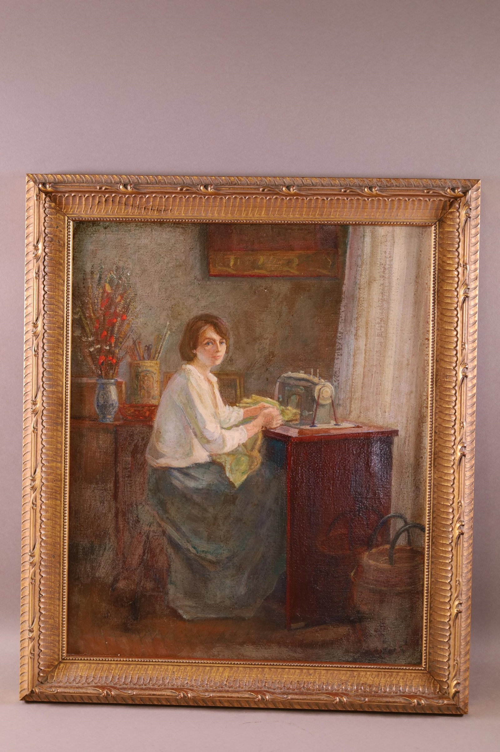 AUDREY NIKOLAEVICH KOSTROMITIN OIL PAINTING (1 of 2)