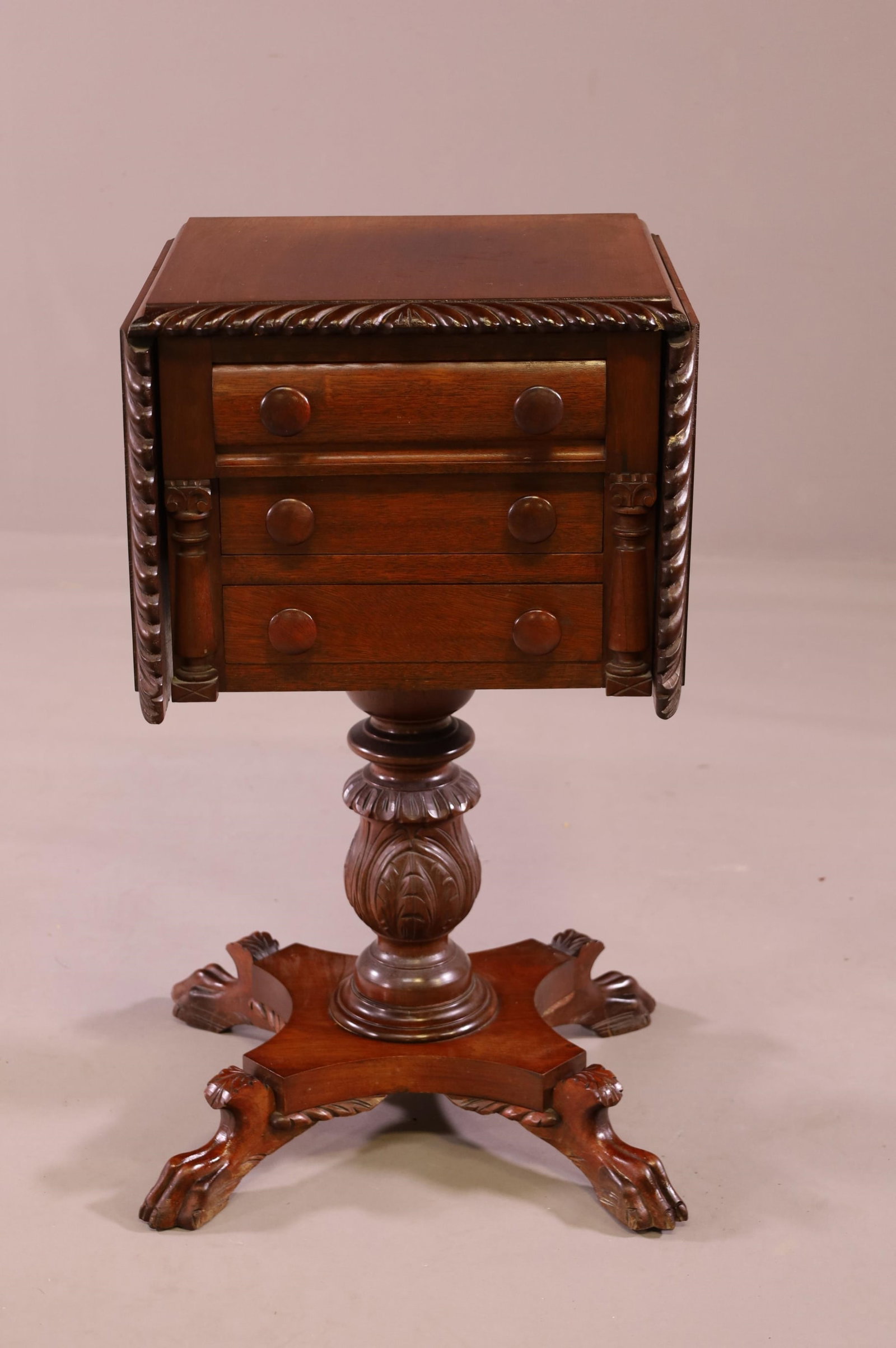 AM. EMPIRE CLAW FOOT DROP SIDE STAND (1 of 4)