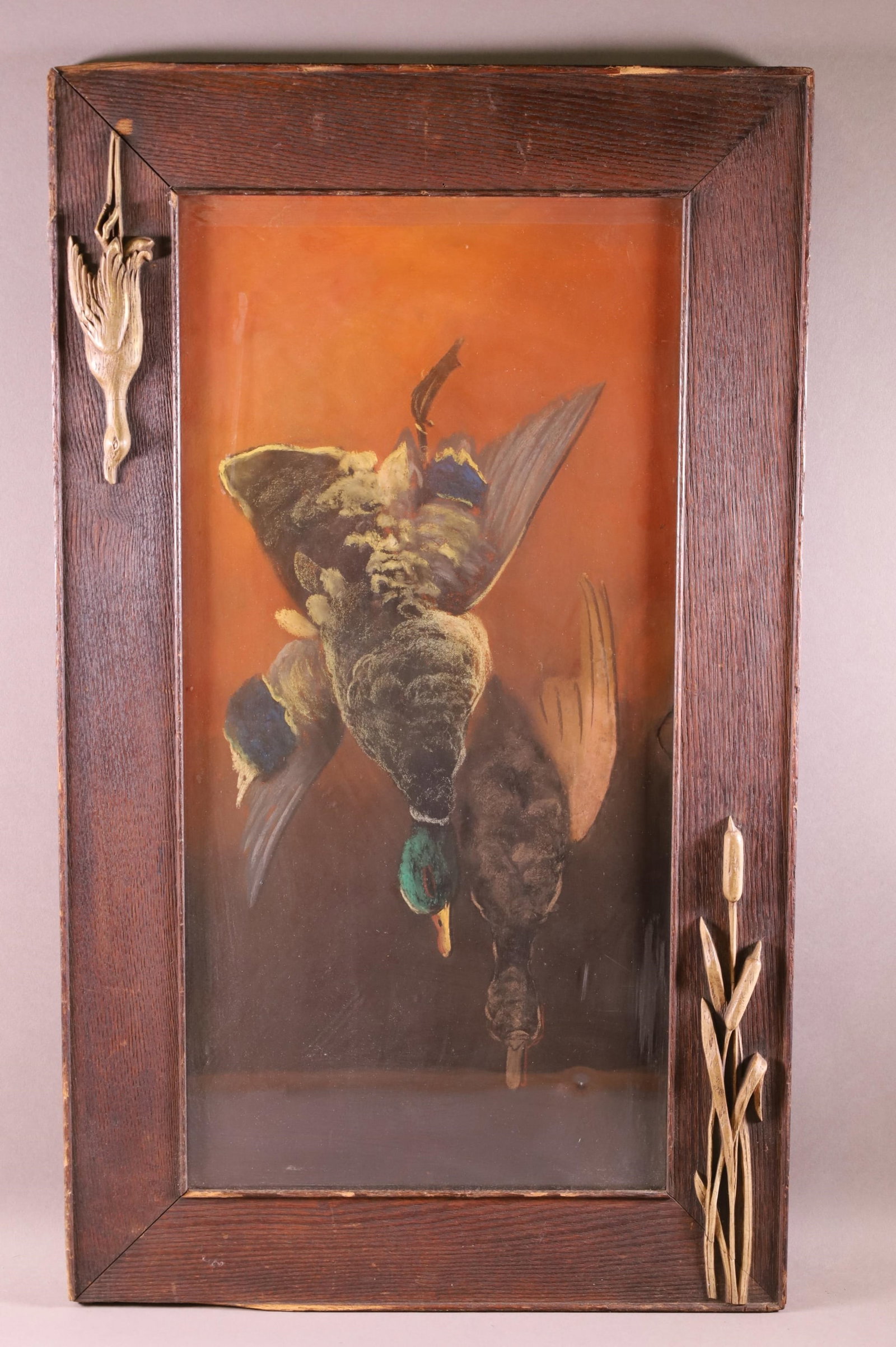 VICTORIAN HUNT SCENE PASTEL (1 of 3)