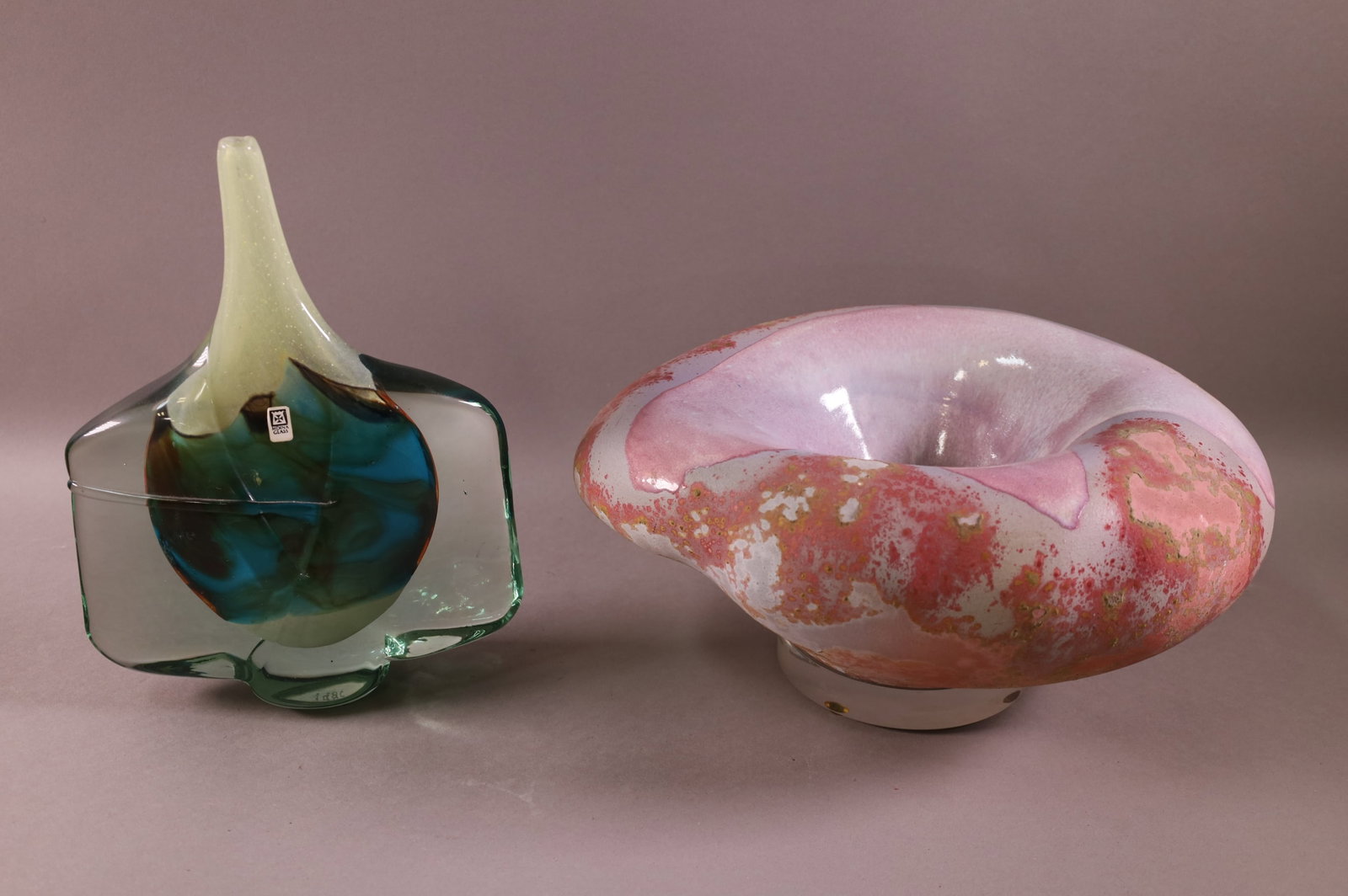TWO STUDIO VASES (1 of 7)