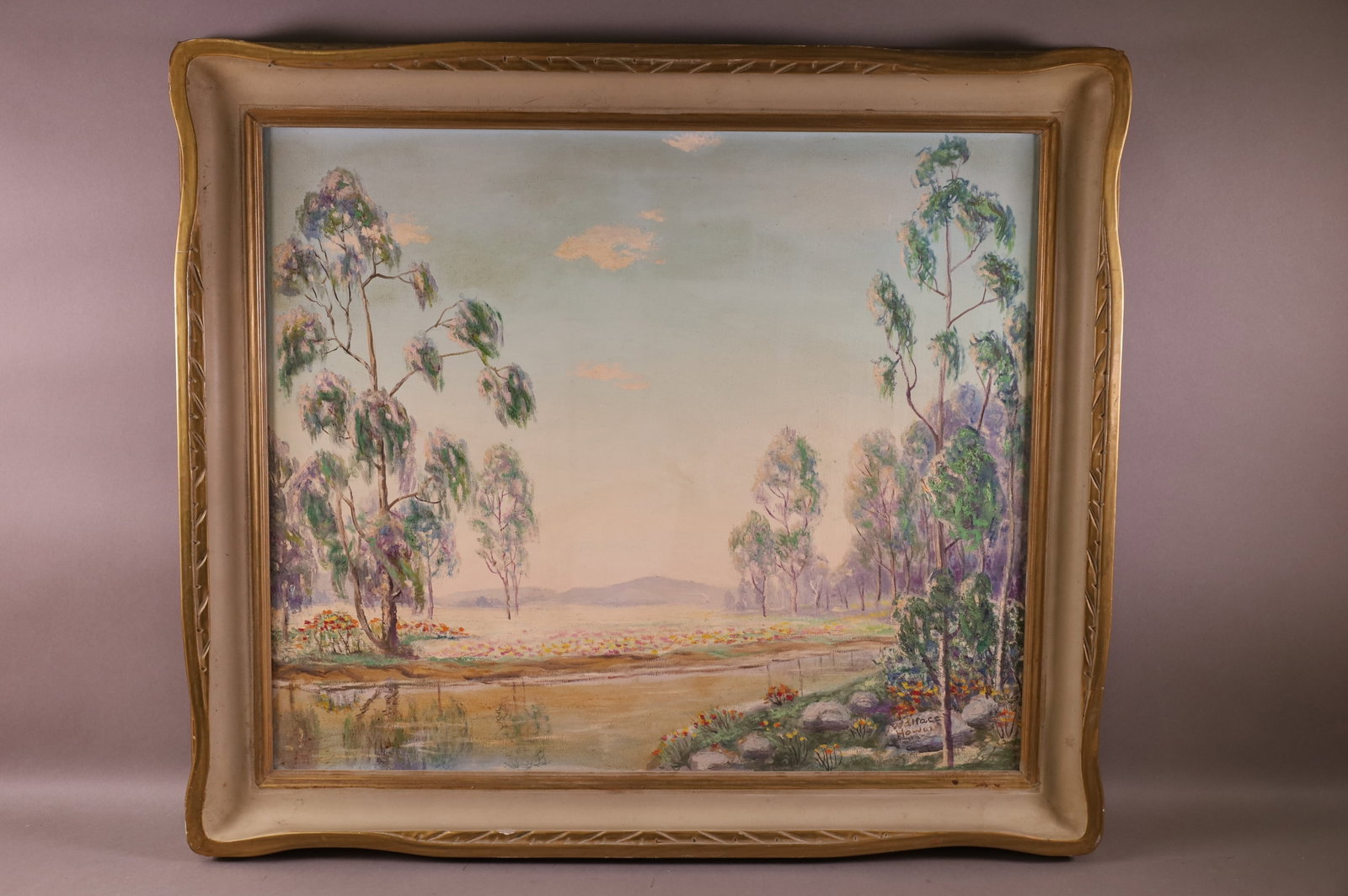 WALLACE EDGAR HOWARD EUCALYPTUS LANDSCAPE PAINTING (1 of 3)
